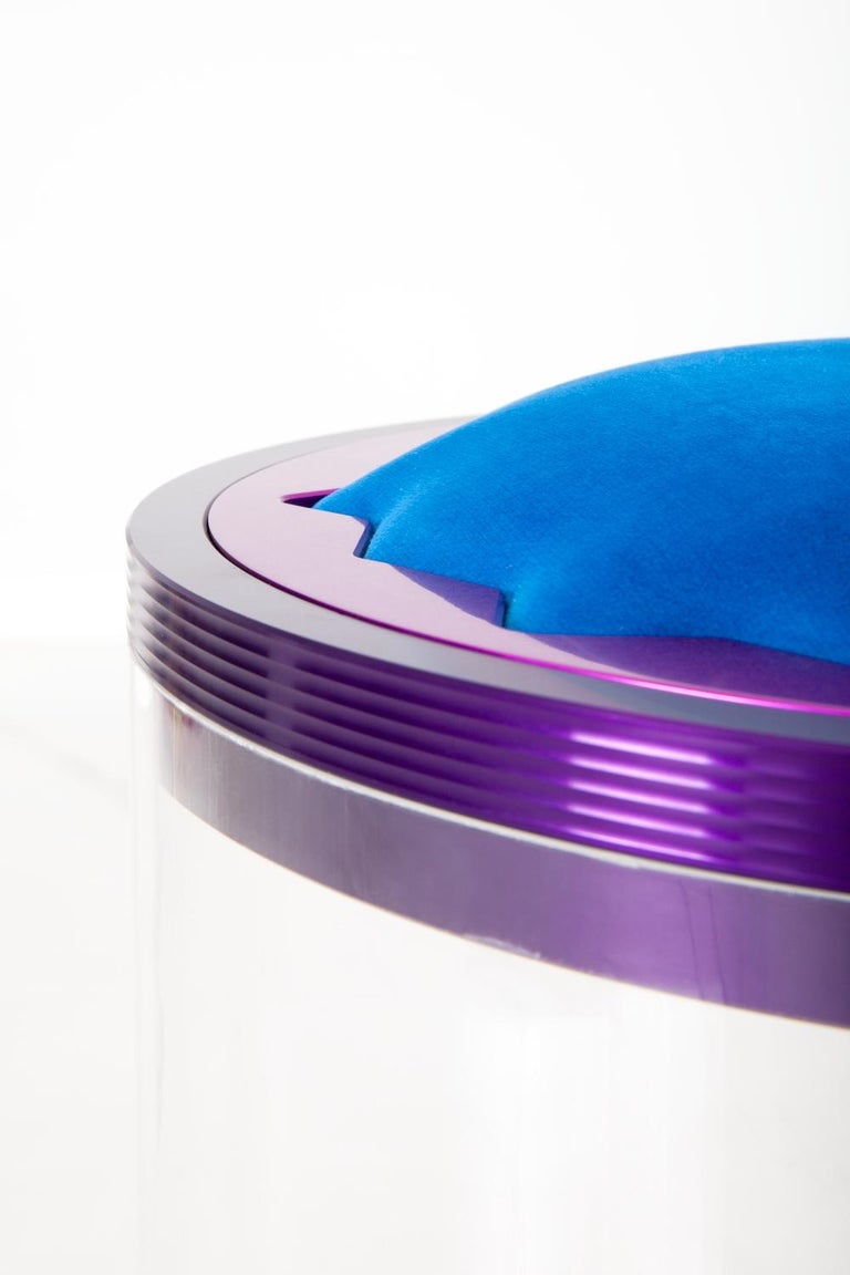 Arrayanes Floating Stool by May Arratia, Customizable Colors For Sale