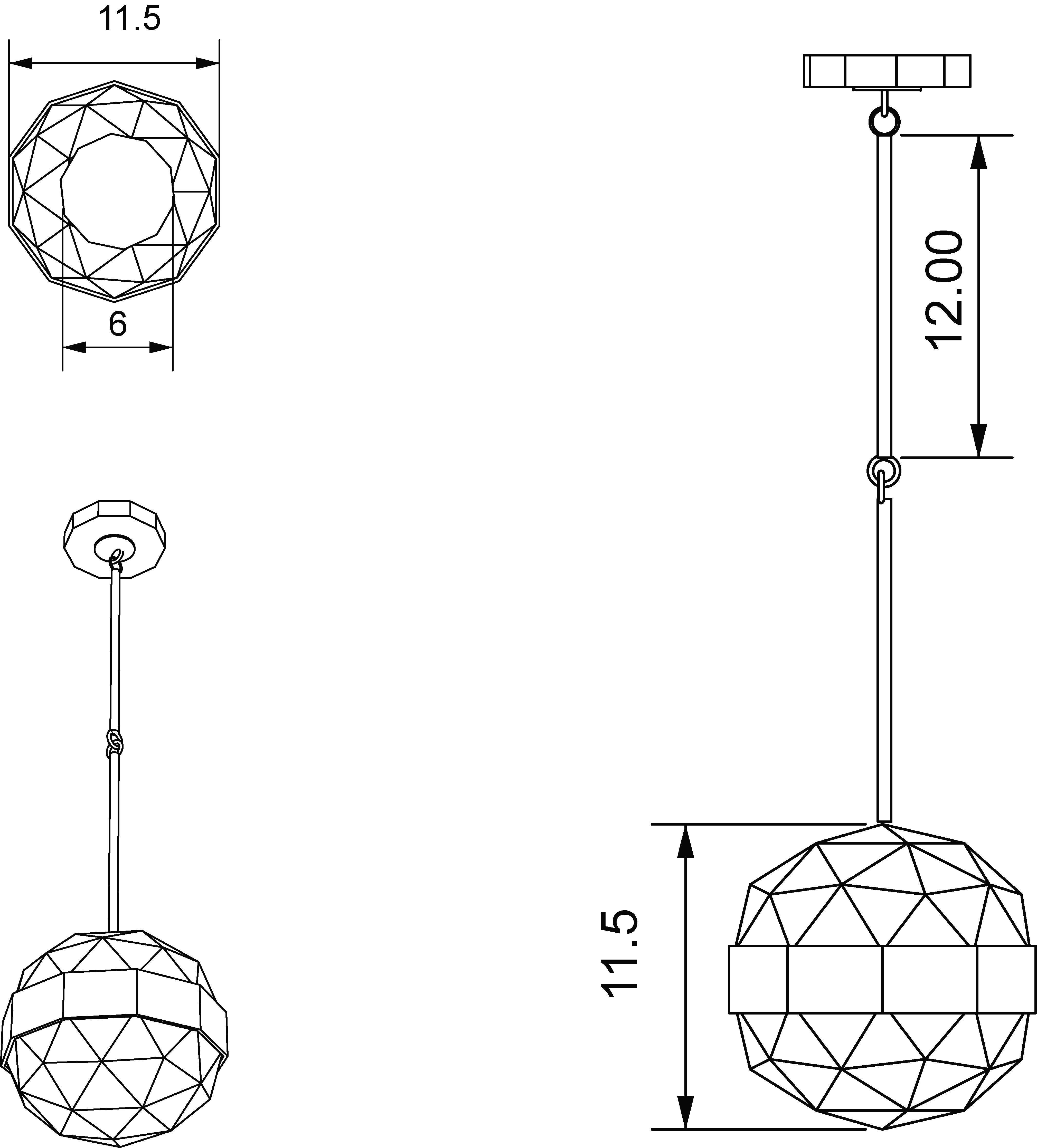 Ciondolo contemporaneo Array_Single in ghiaccio, ottone, marmo e vetro di Kalin Asenov in vendita 2