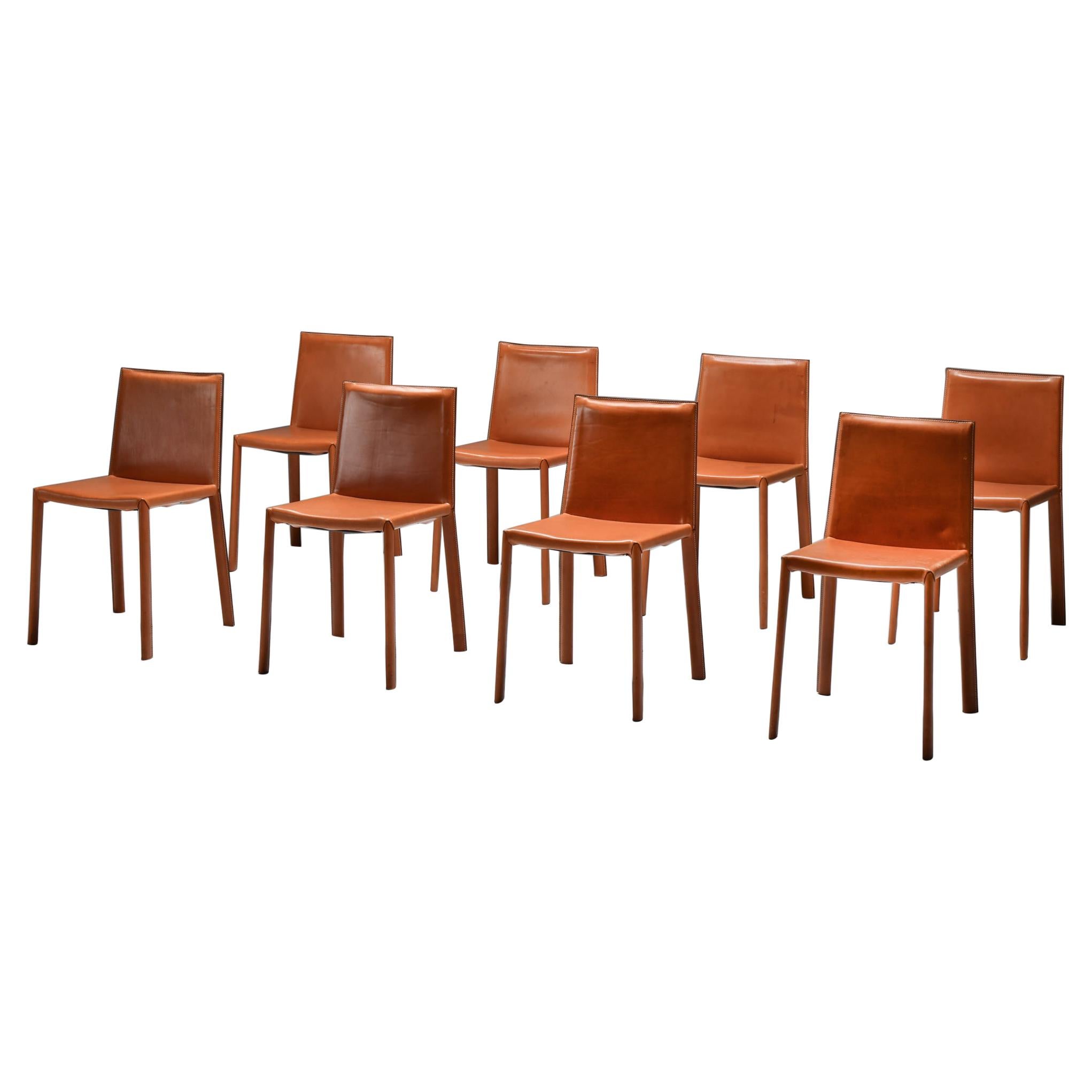 Arrben Italy Dining Chairs, Set of 8