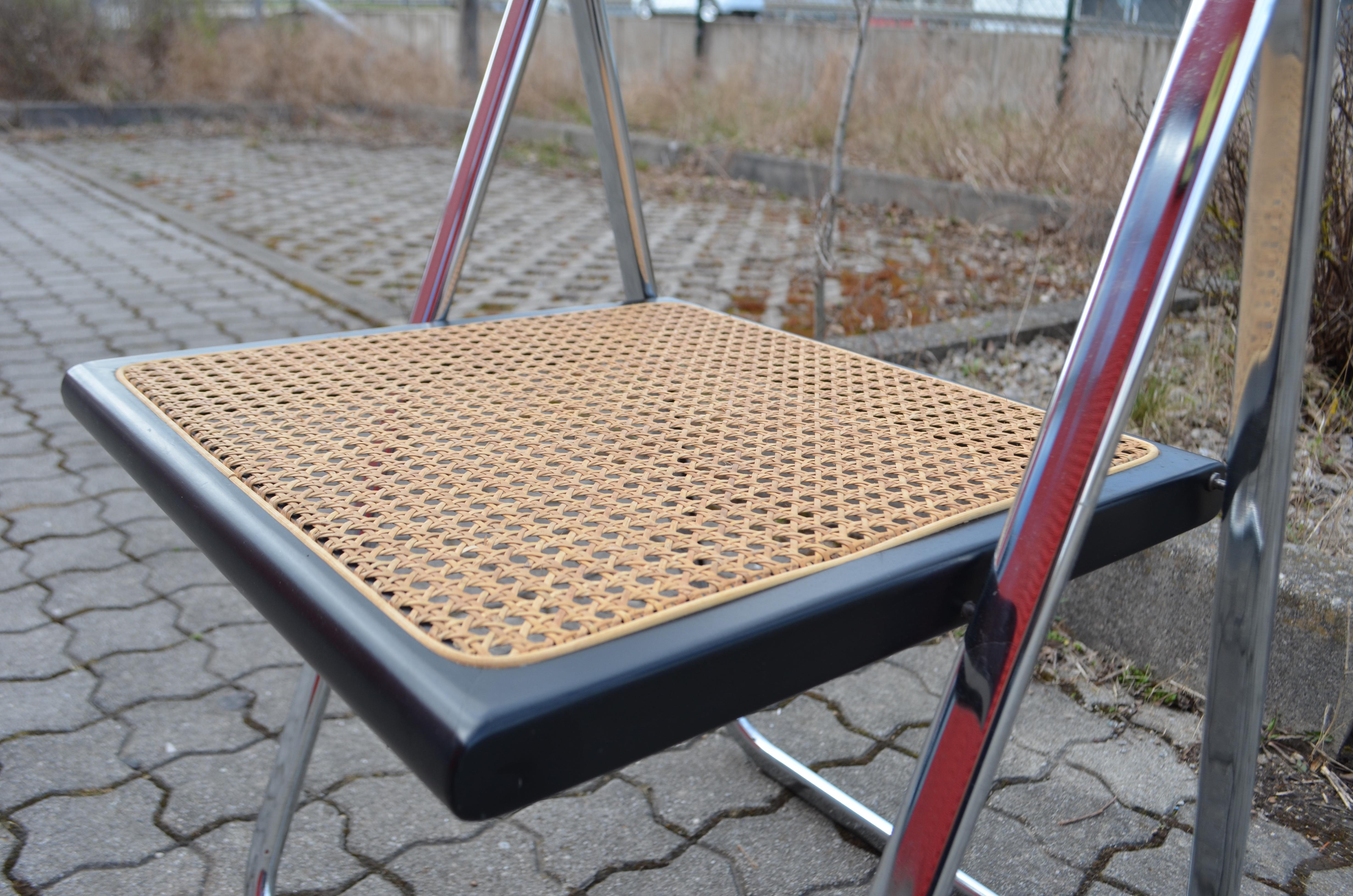 Arrben Italy Vintage Folding Chair Cane 1 / 20 en vente 4