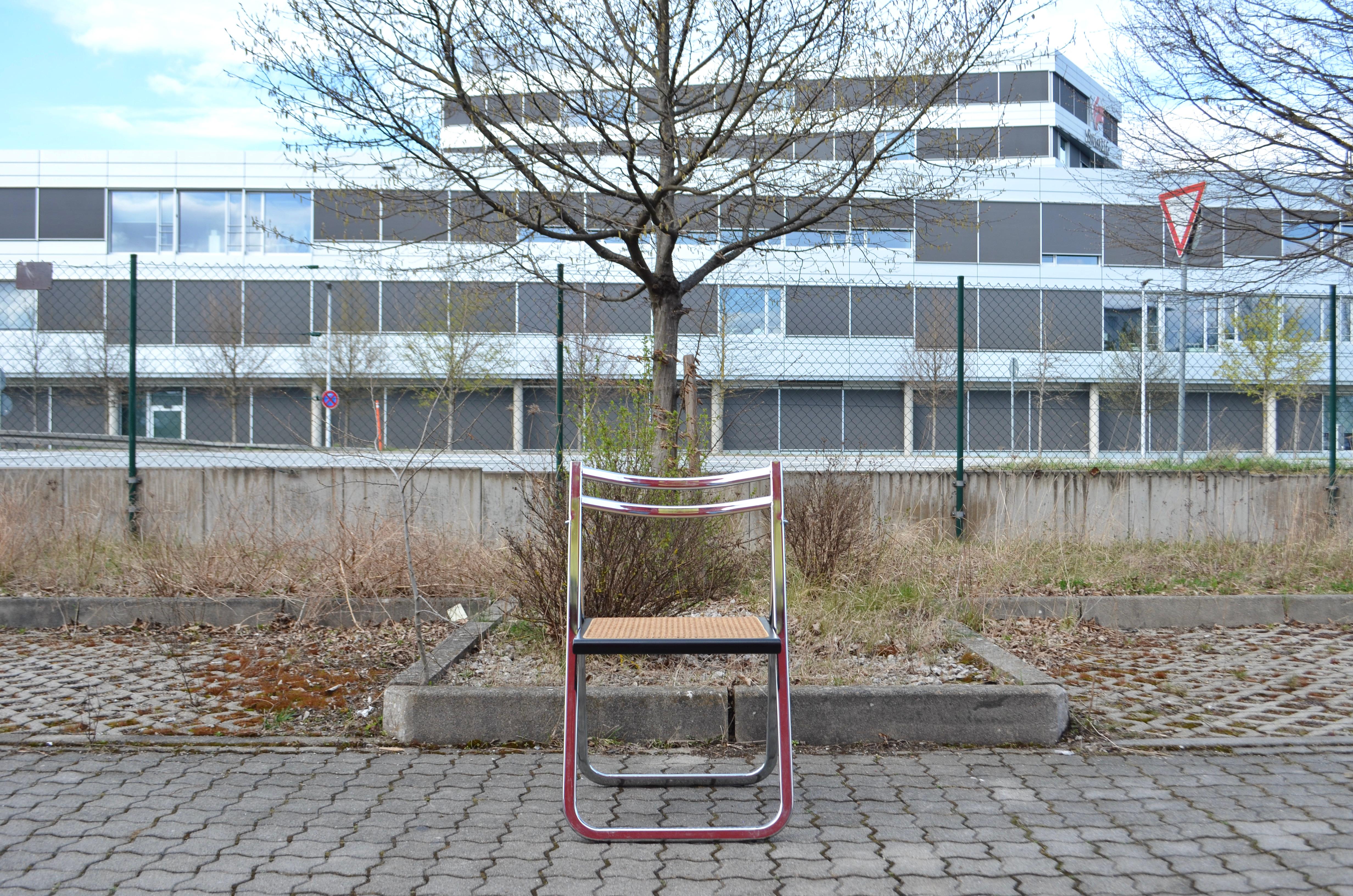 Arrben Italy Vintage Folding Chair Cane 1 / 20 Bon état - En vente à Munich, Bavaria