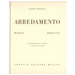 Vintage "ARREDAMENTO Mobli Ambienti" Book