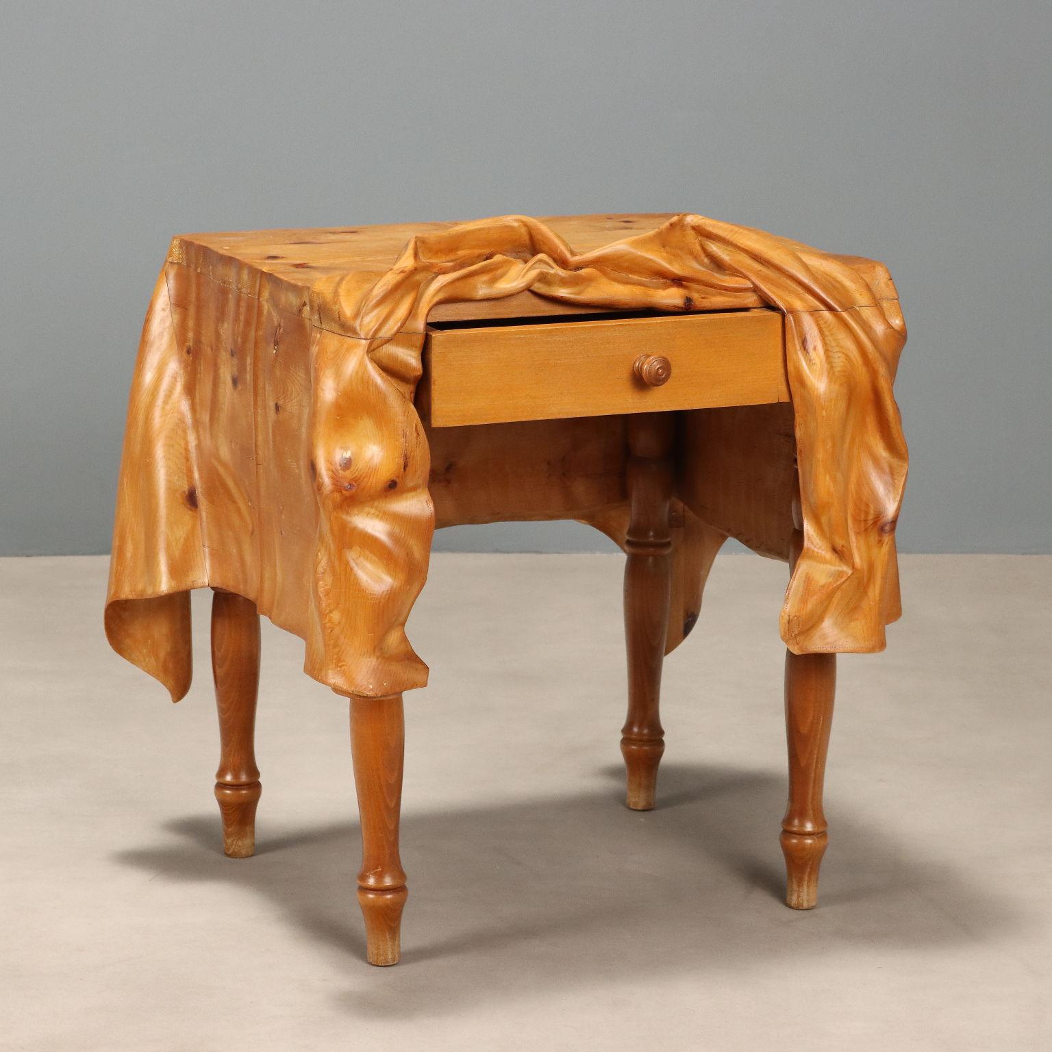 Furniture-sculpture by Venetian artist Livio De Marchi, also known as 