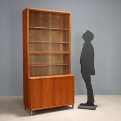 Arredo libreria con vetrina anni '60