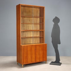 Arredo libreria con vetrina anni '60