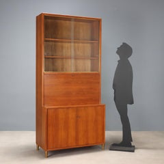 Arredo libreria con vetrina anni '60