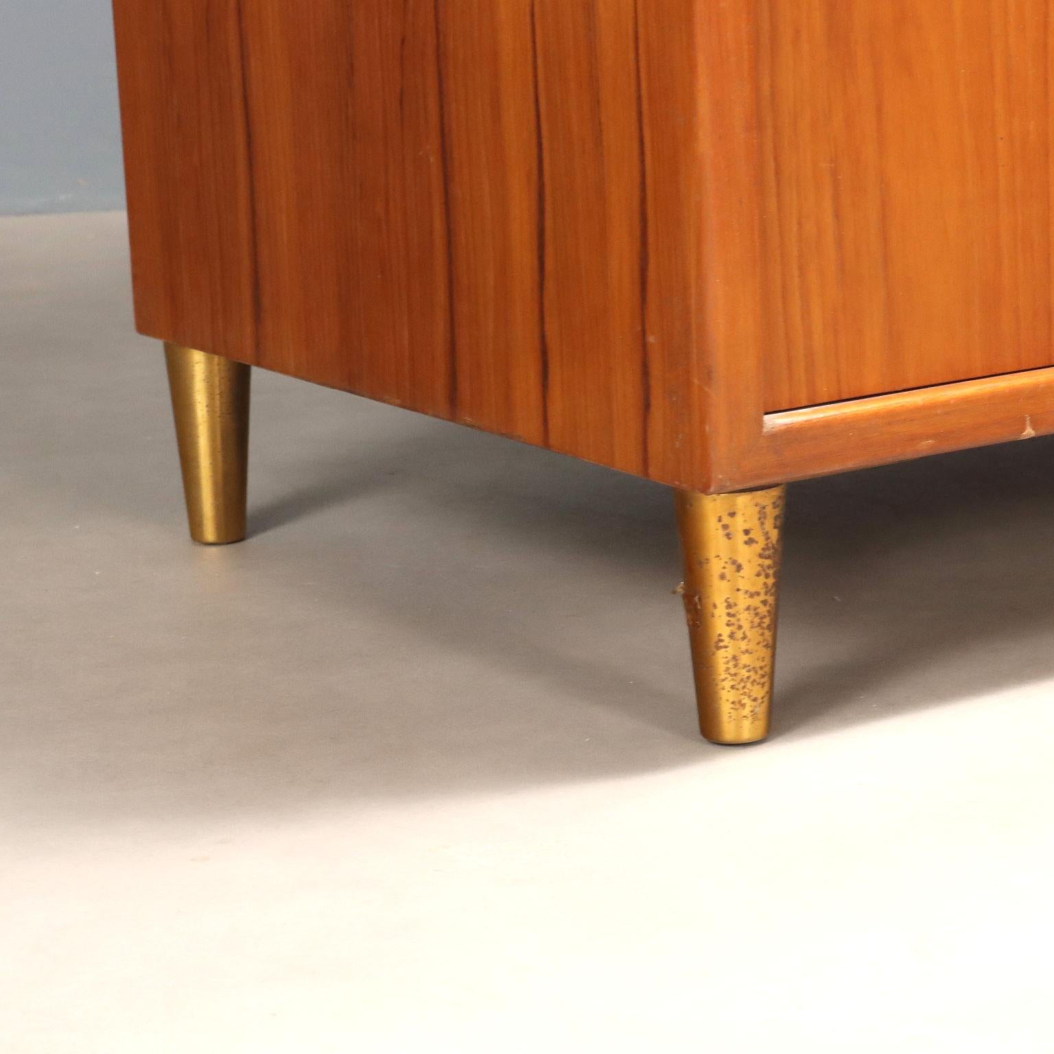 Metà XX secolo Arredo libreria con vetrina anni '60 in vendita