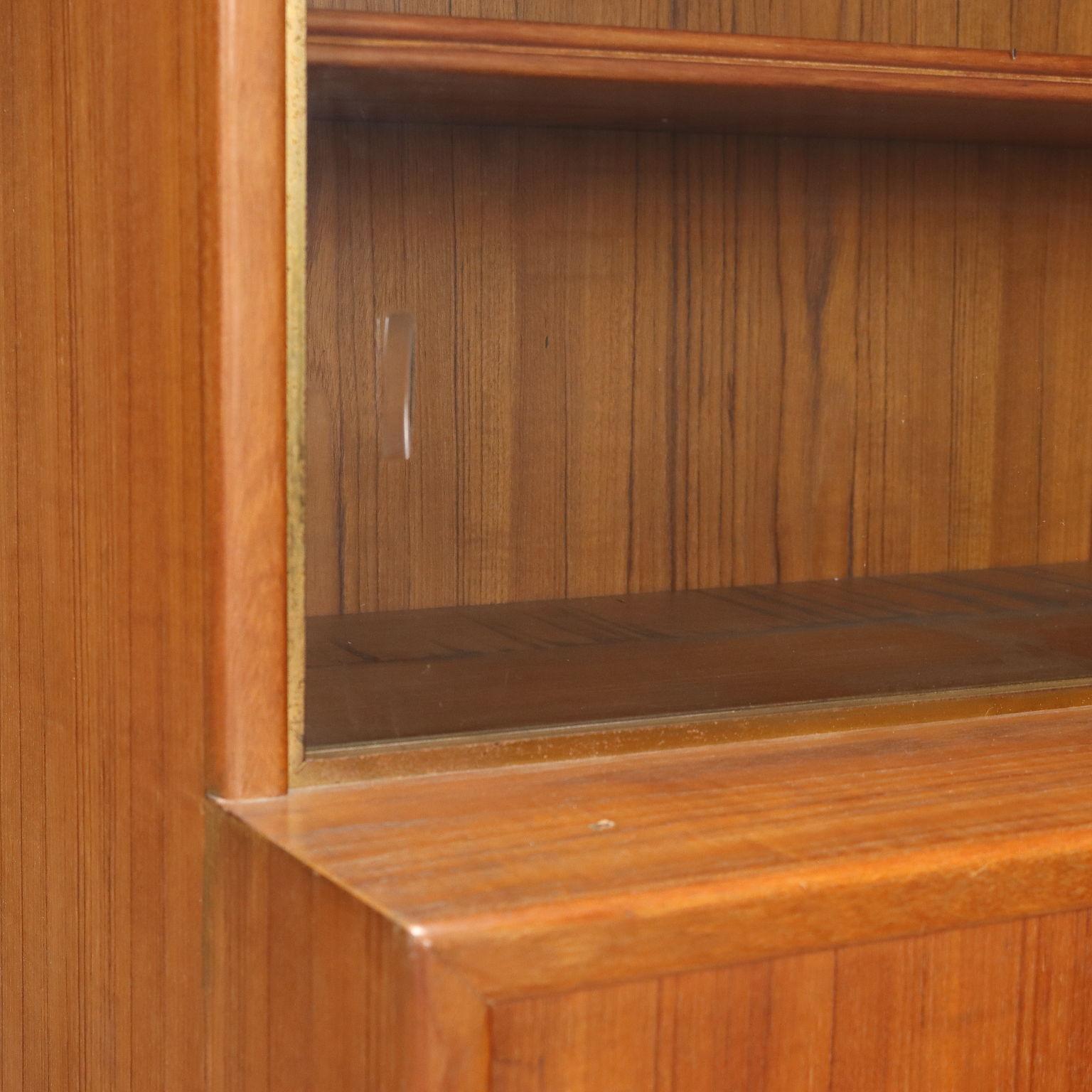 Ottone Arredo libreria con vetrina anni '60 in vendita