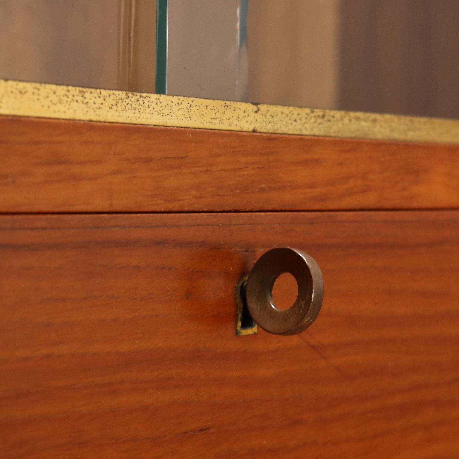 Ottone Arredo libreria con vetrina anni '60 in vendita