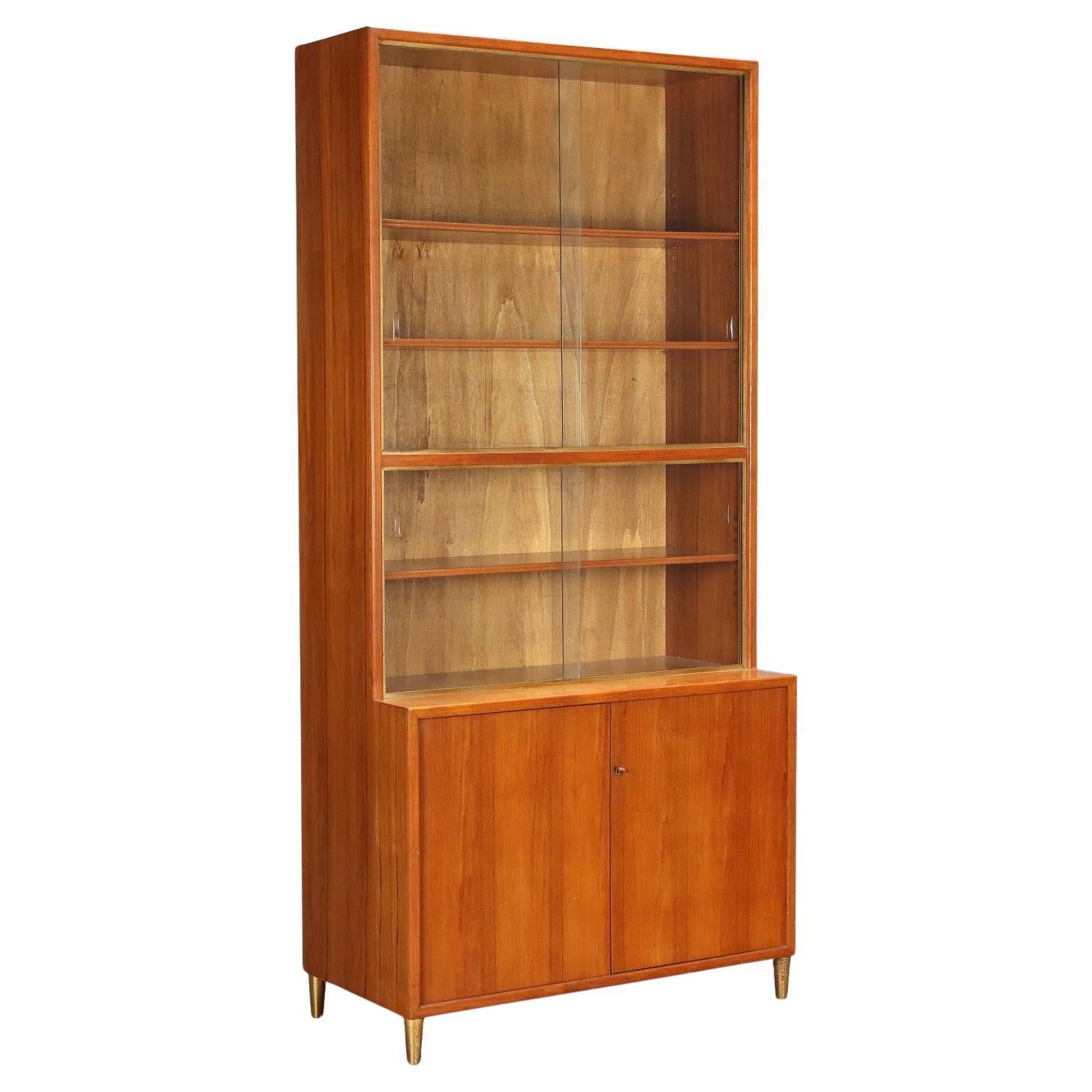 Arredo libreria con vetrina anni
60