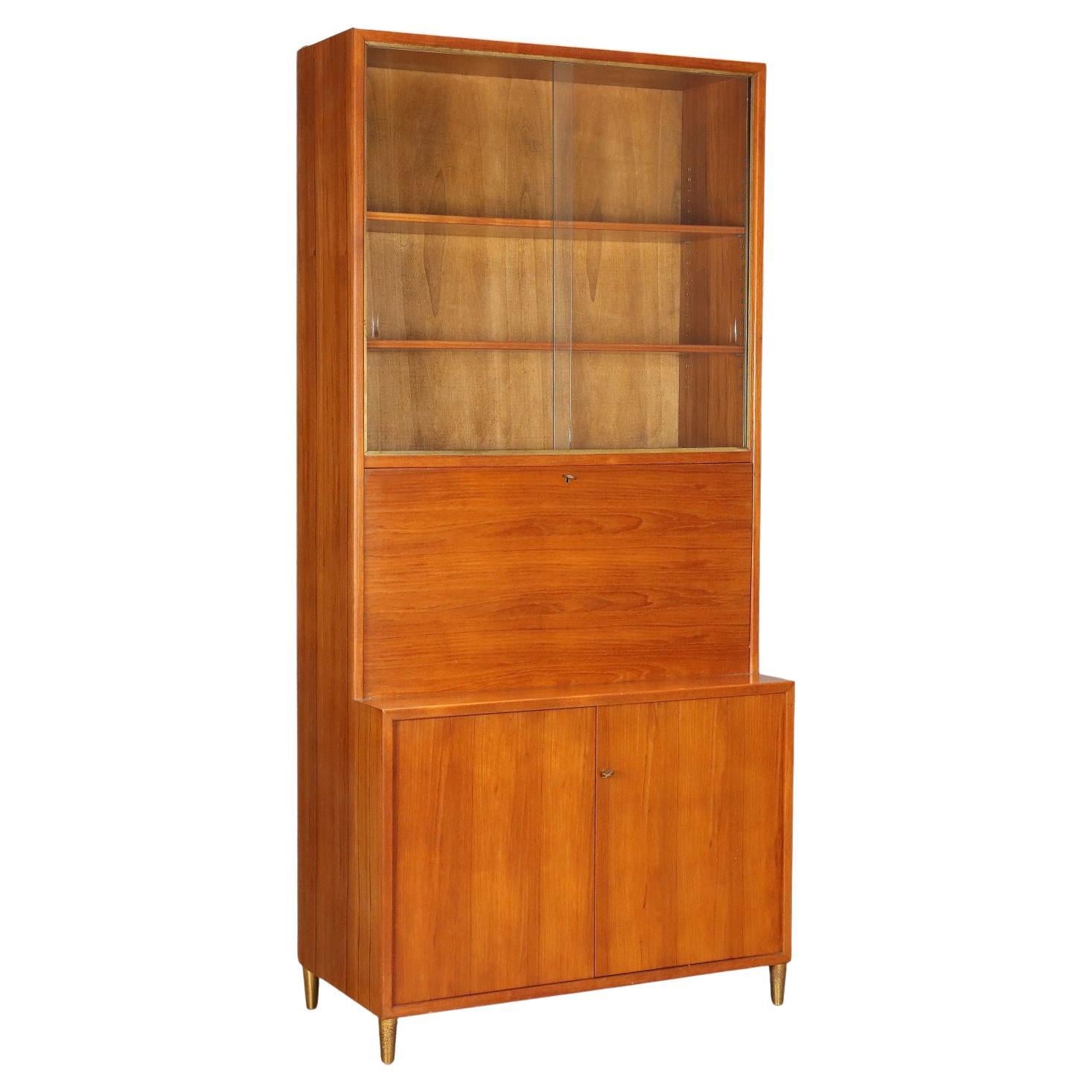 Arredo libreria con vetrina anni
60