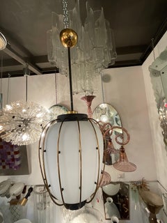 ARREDOLUCE - Angelo LELLI - attributed chandelier - Made in ITALY 1950s