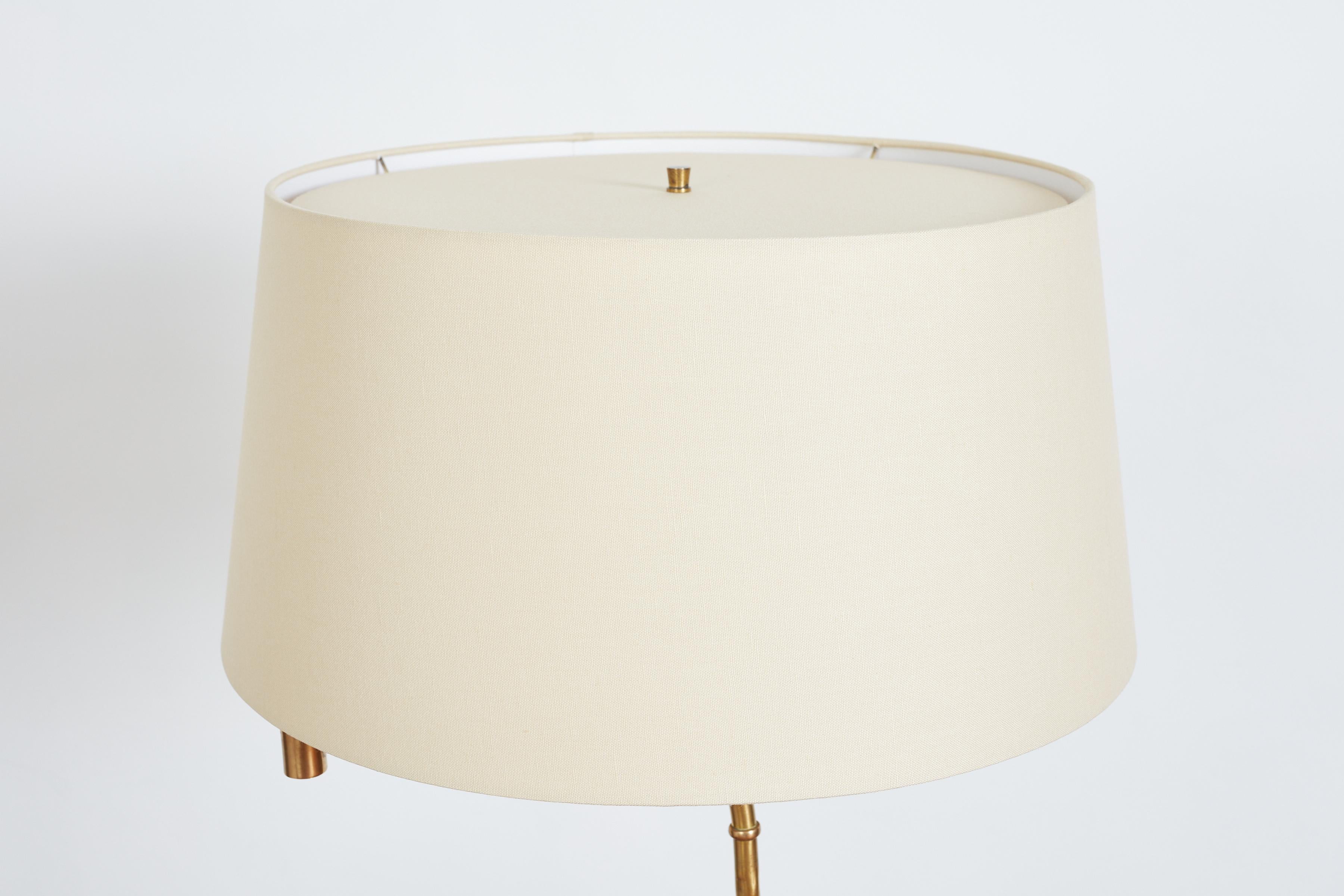 Brass Arredoluce Attributed Floor Lamp For Sale