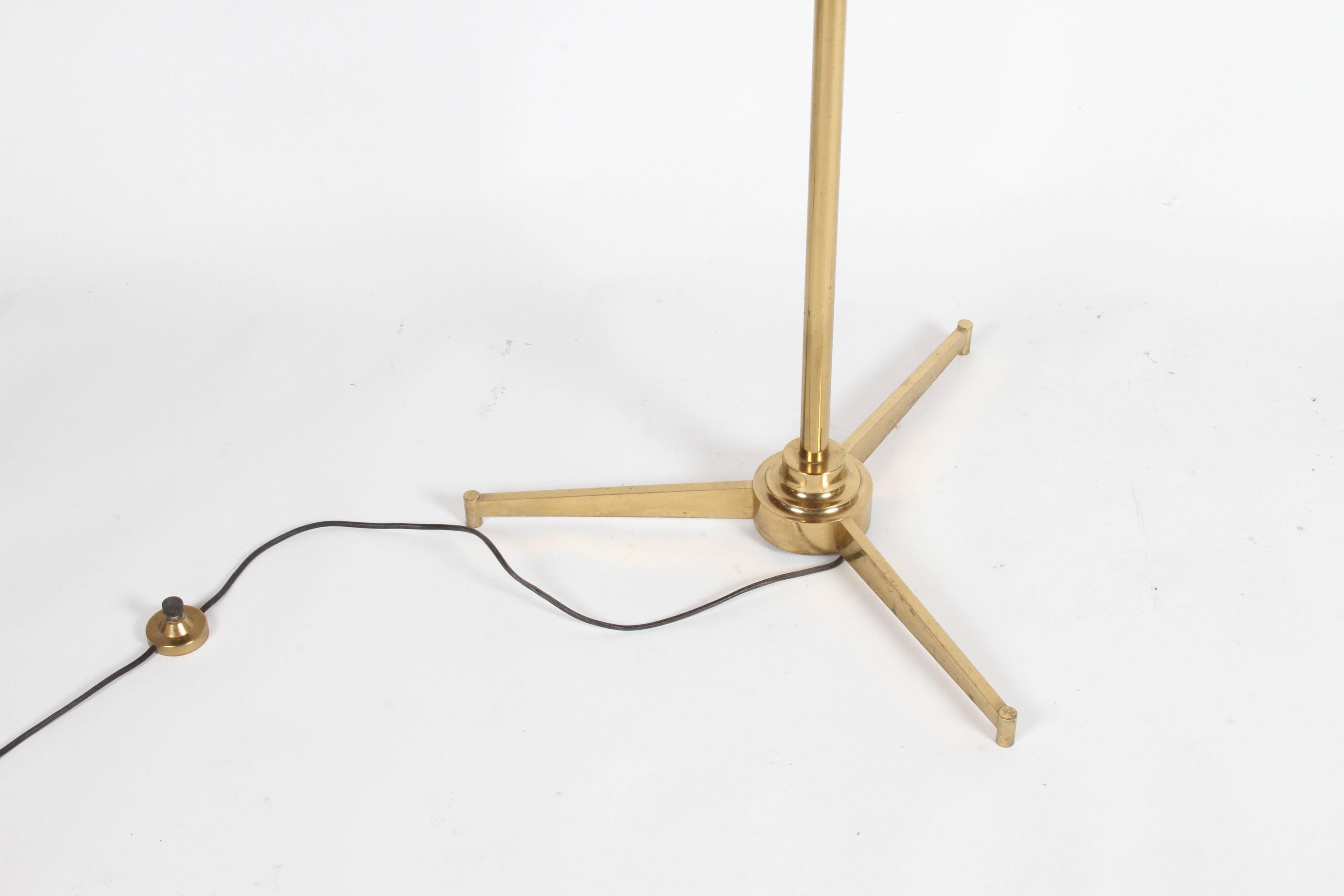 Arredoluce Brass Art Easel with Lamp by Angelo Lelli 2