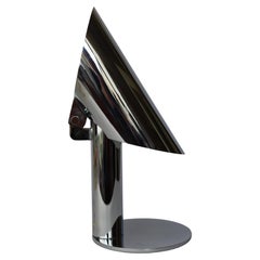 Arredoluce mid-century pivoting chrome table lamp