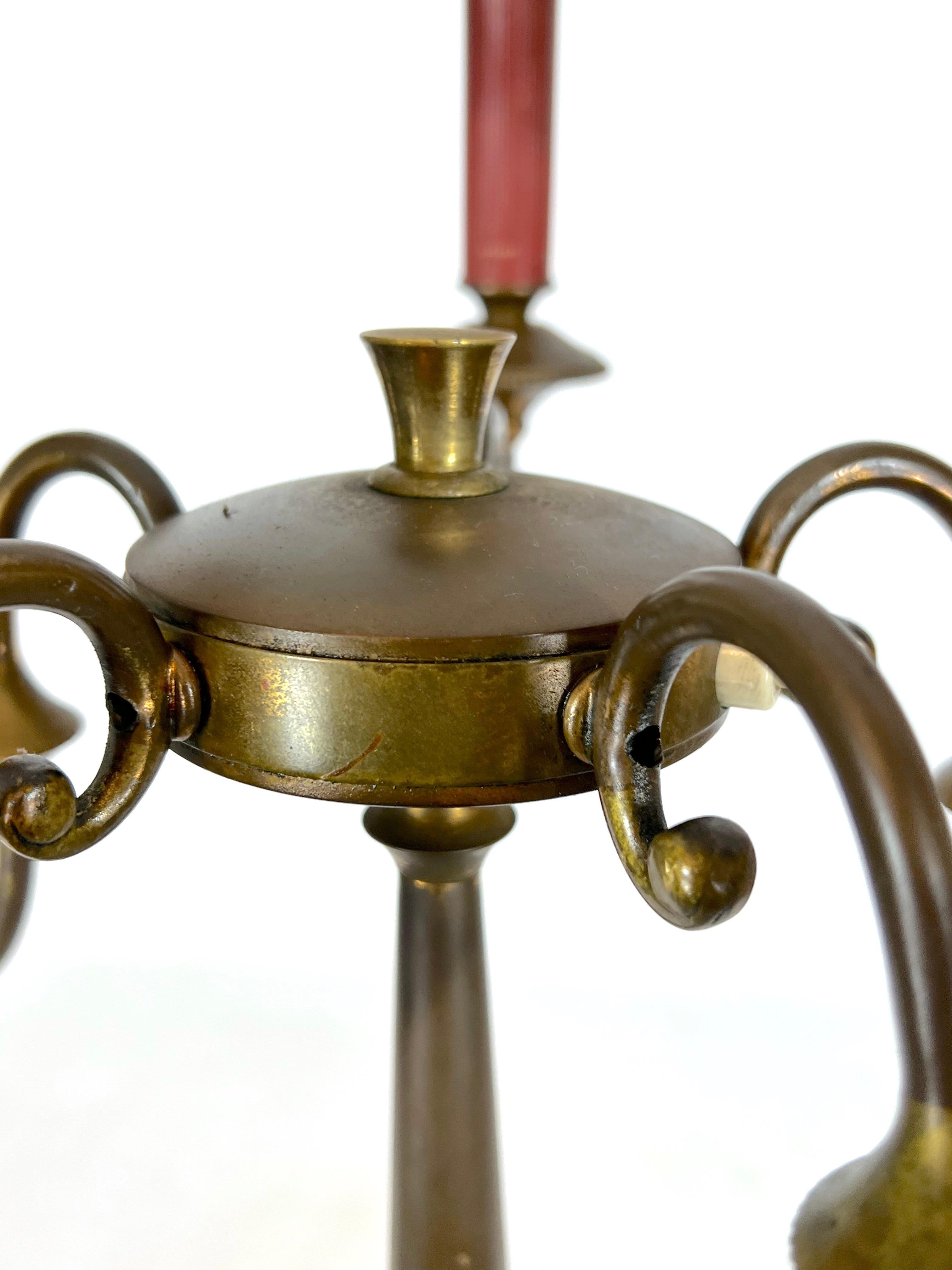 Arredoluce Monza, Brass Floor Lamp from 50s For Sale 5