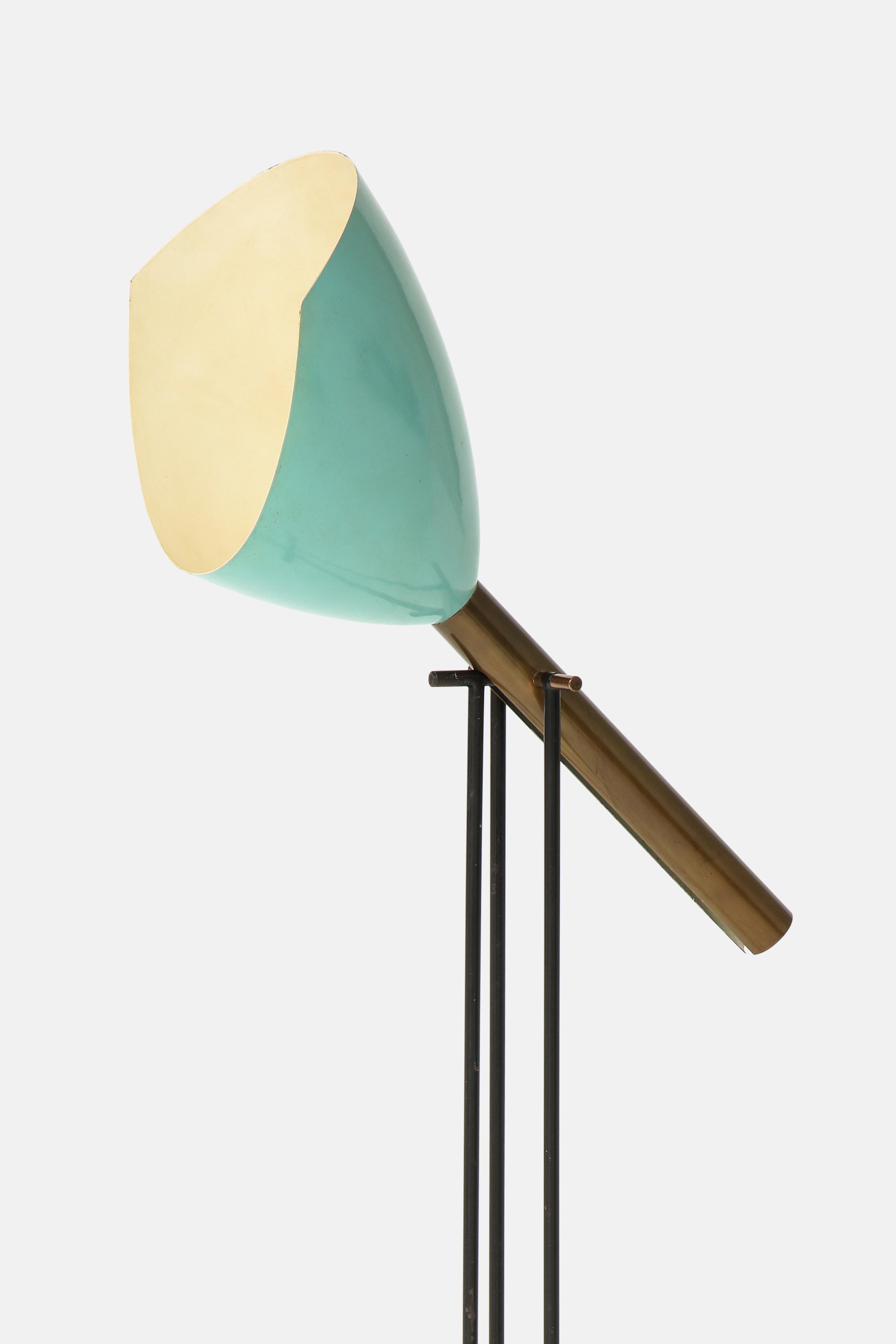 Arredoluce Rare Floor Lamp Model 12627 In Good Condition In New York, NY