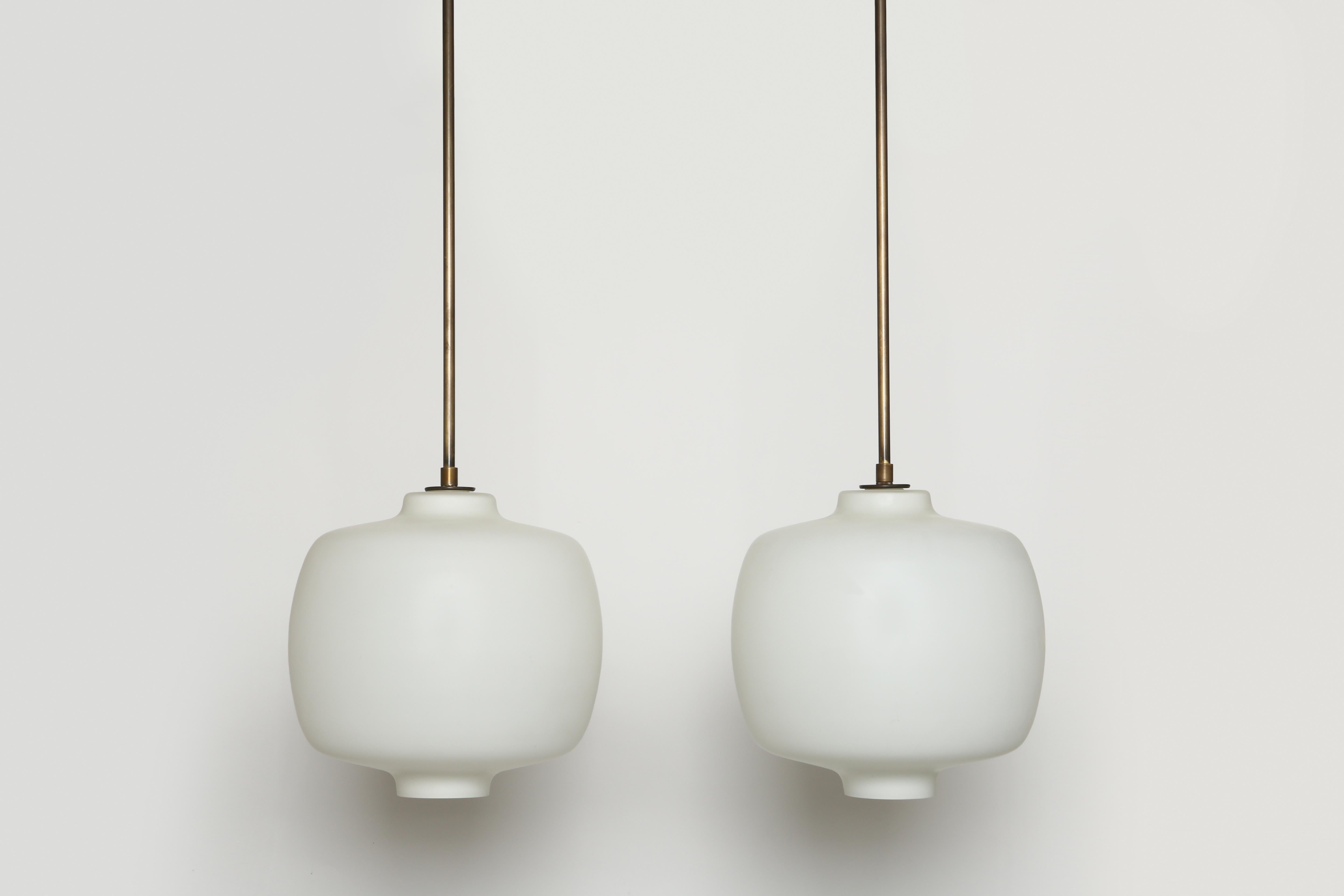 Italian Arredoluce Style Pair of Pendants