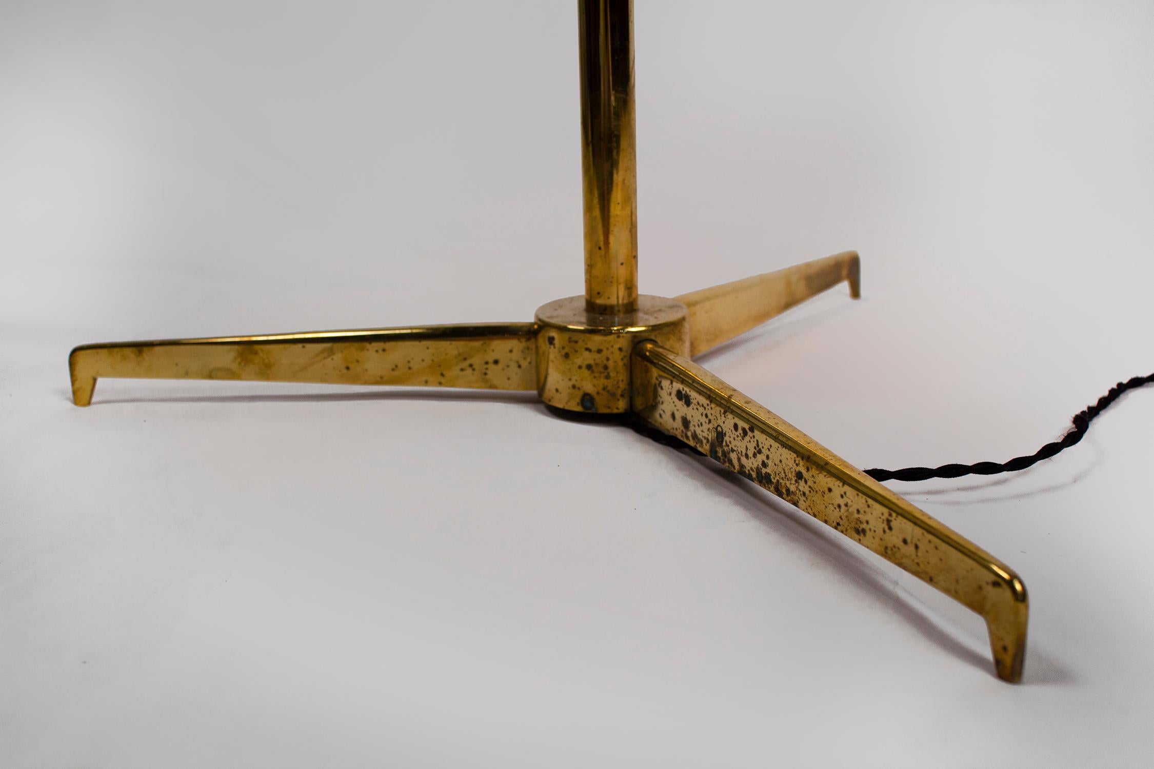 Arredoluce Triennale Brass Floor Lamp Designed by Angelo Lelii Model 12128 4