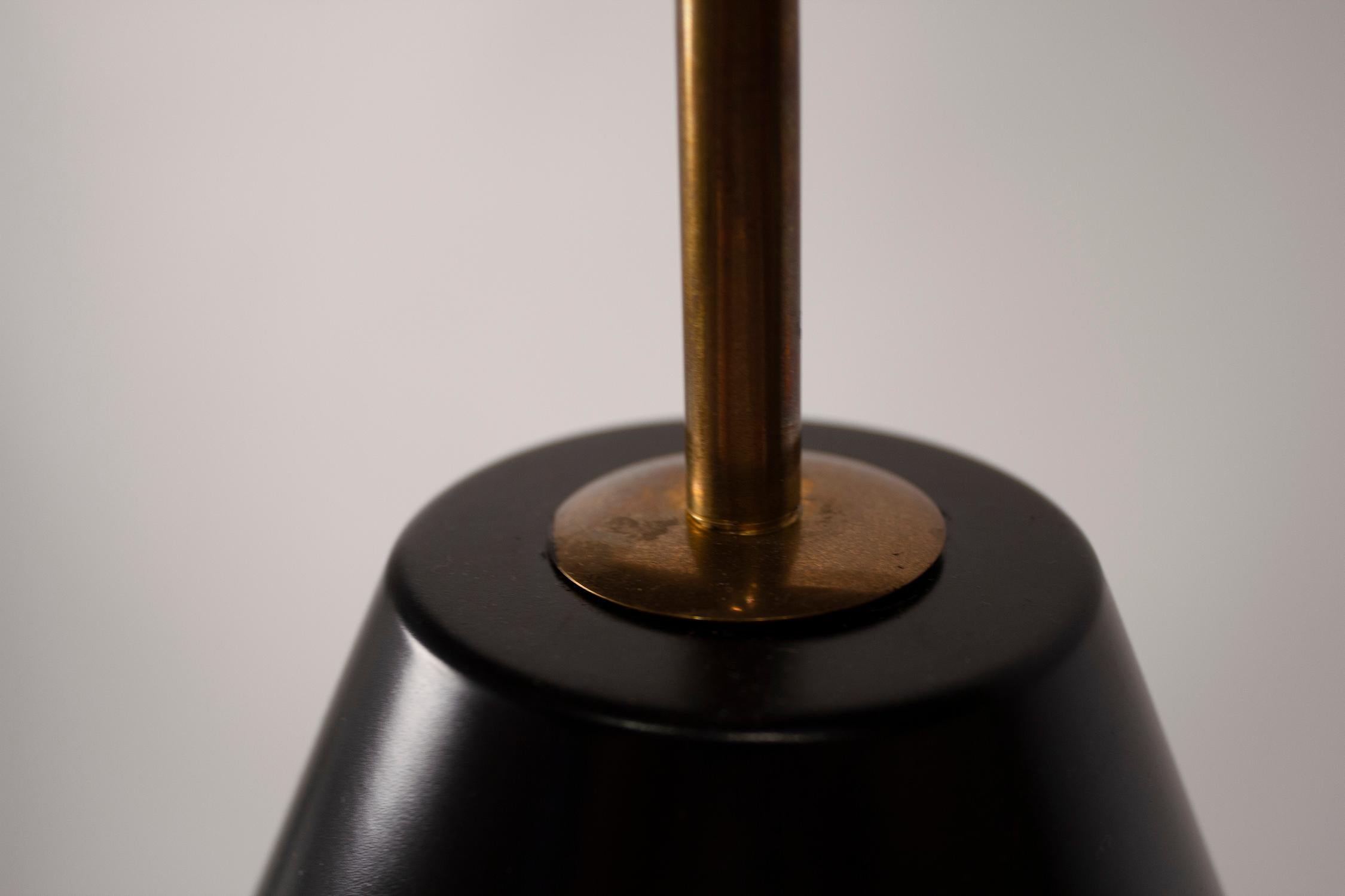 Arredoluce Triennale Brass Floor Lamp Designed by Angelo Lelii Model 12128 1