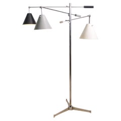 Arredoluce Triennale Floor Lamp, by Angelo Lelii, model 12128, Italy circa 1947