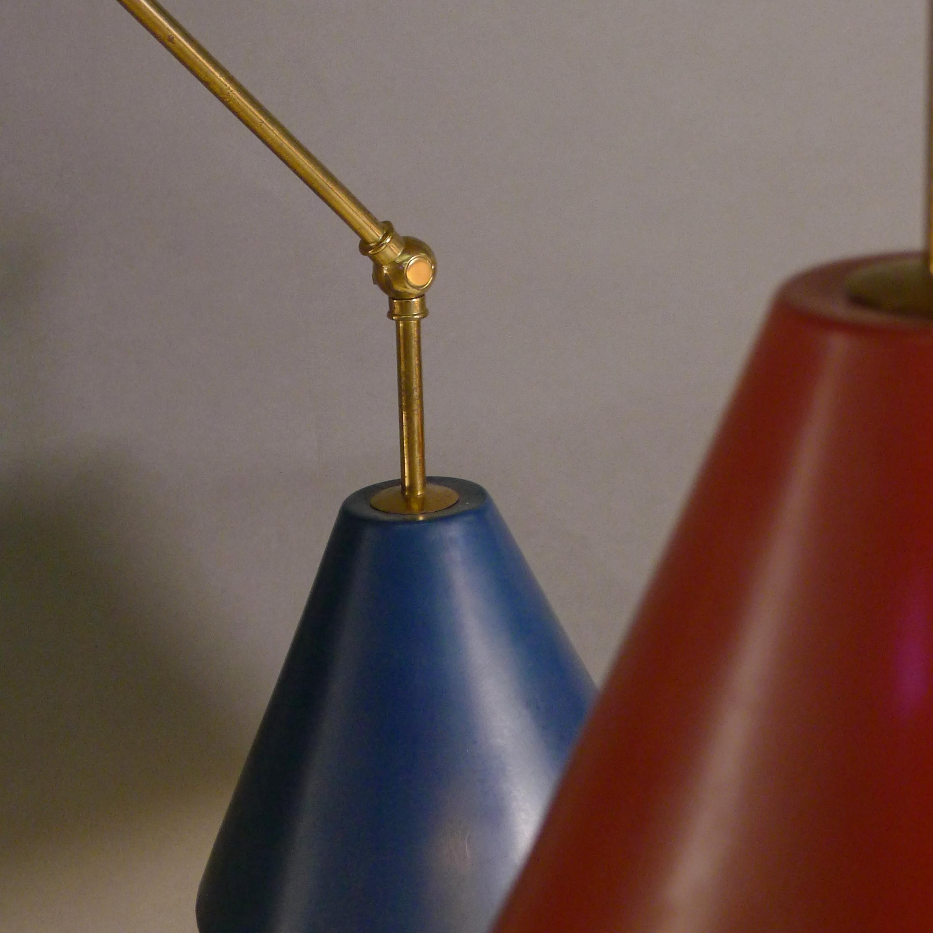 Arredoluce 'Triennale' Floor Lamp, designed by Angelo Lelii, circa 1950 For Sale 9