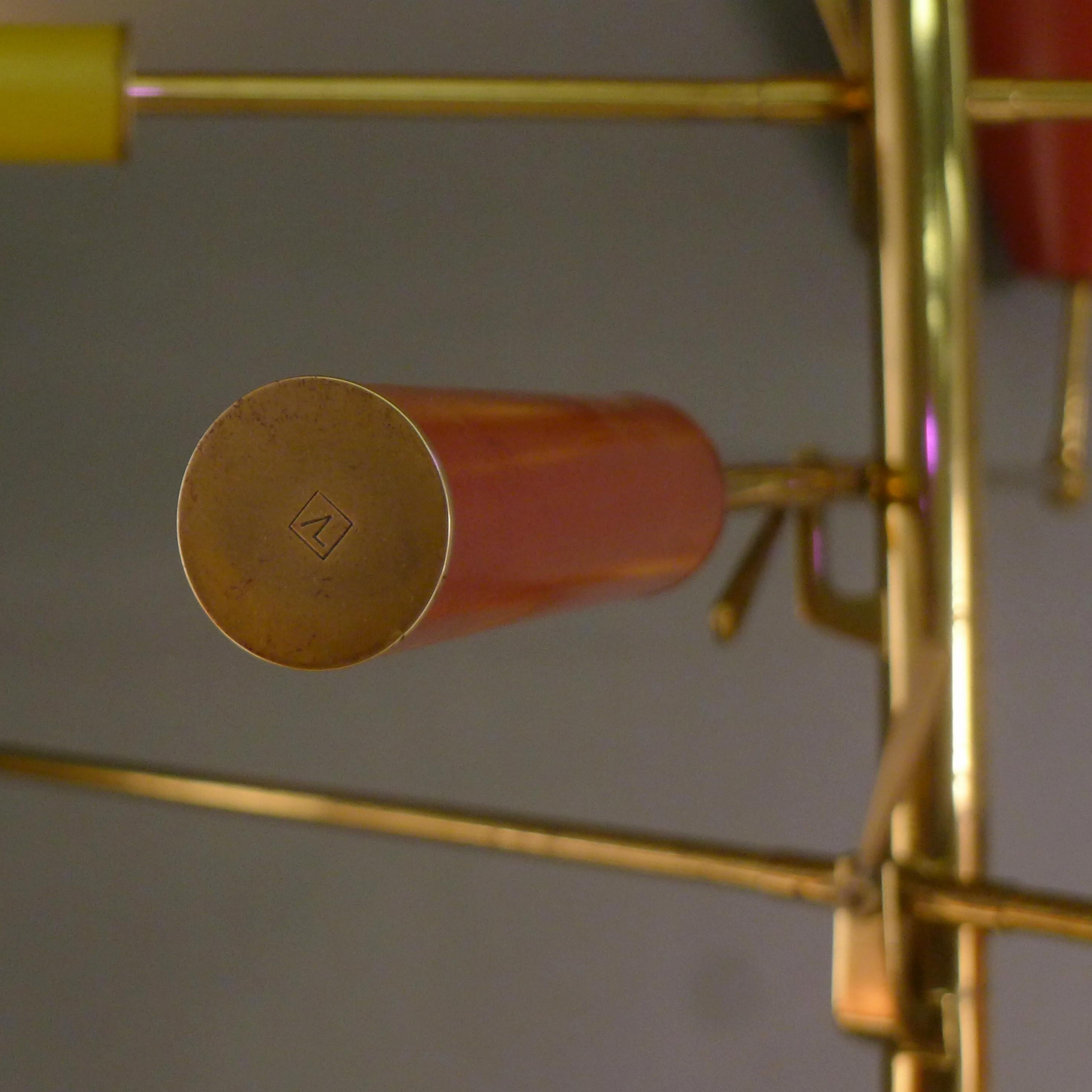 Arredoluce 'Triennale' Floor Lamp, designed by Angelo Lelii, circa 1950 For Sale 10