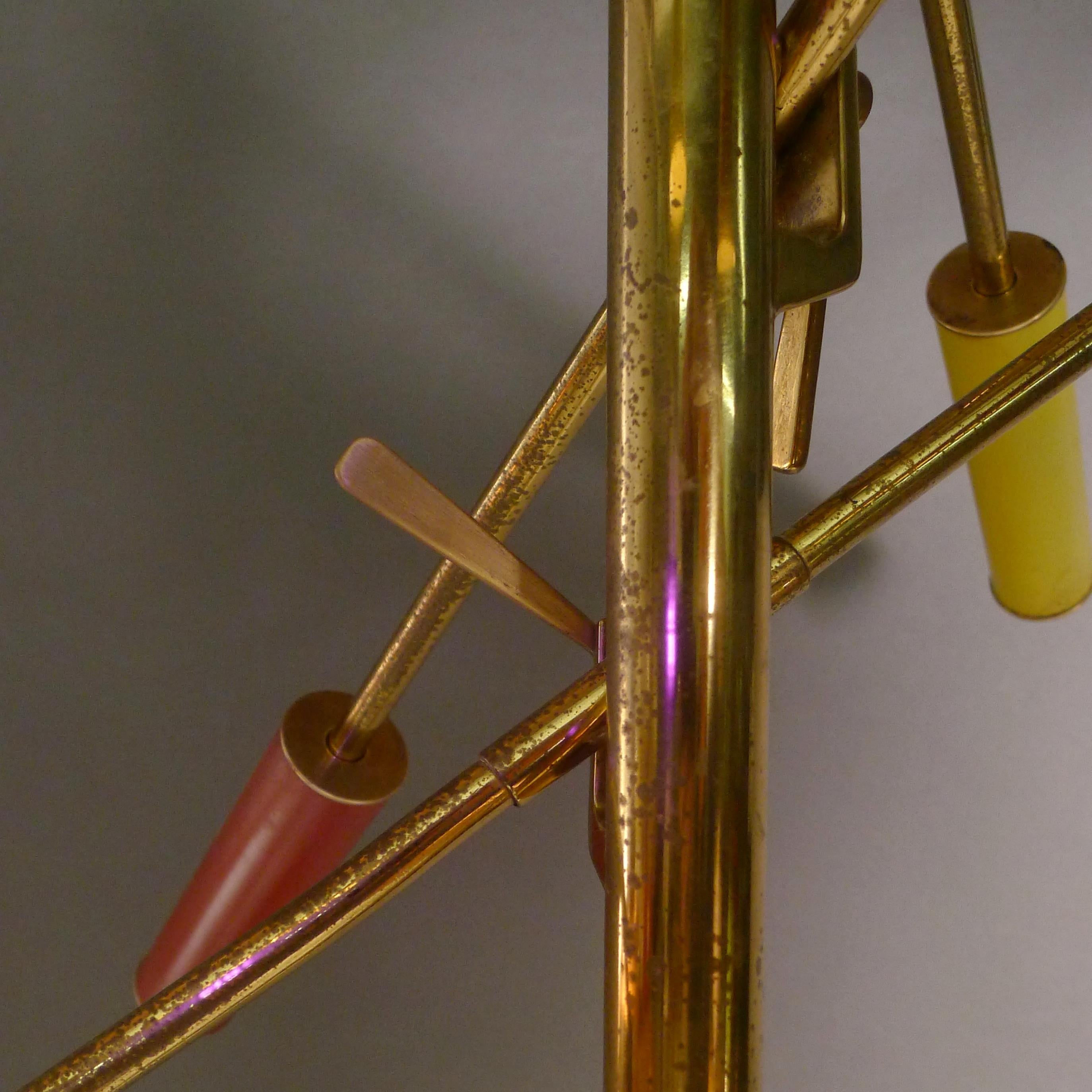 Arredoluce 'Triennale' Floor Lamp, designed by Angelo Lelii, circa 1950 For Sale 1