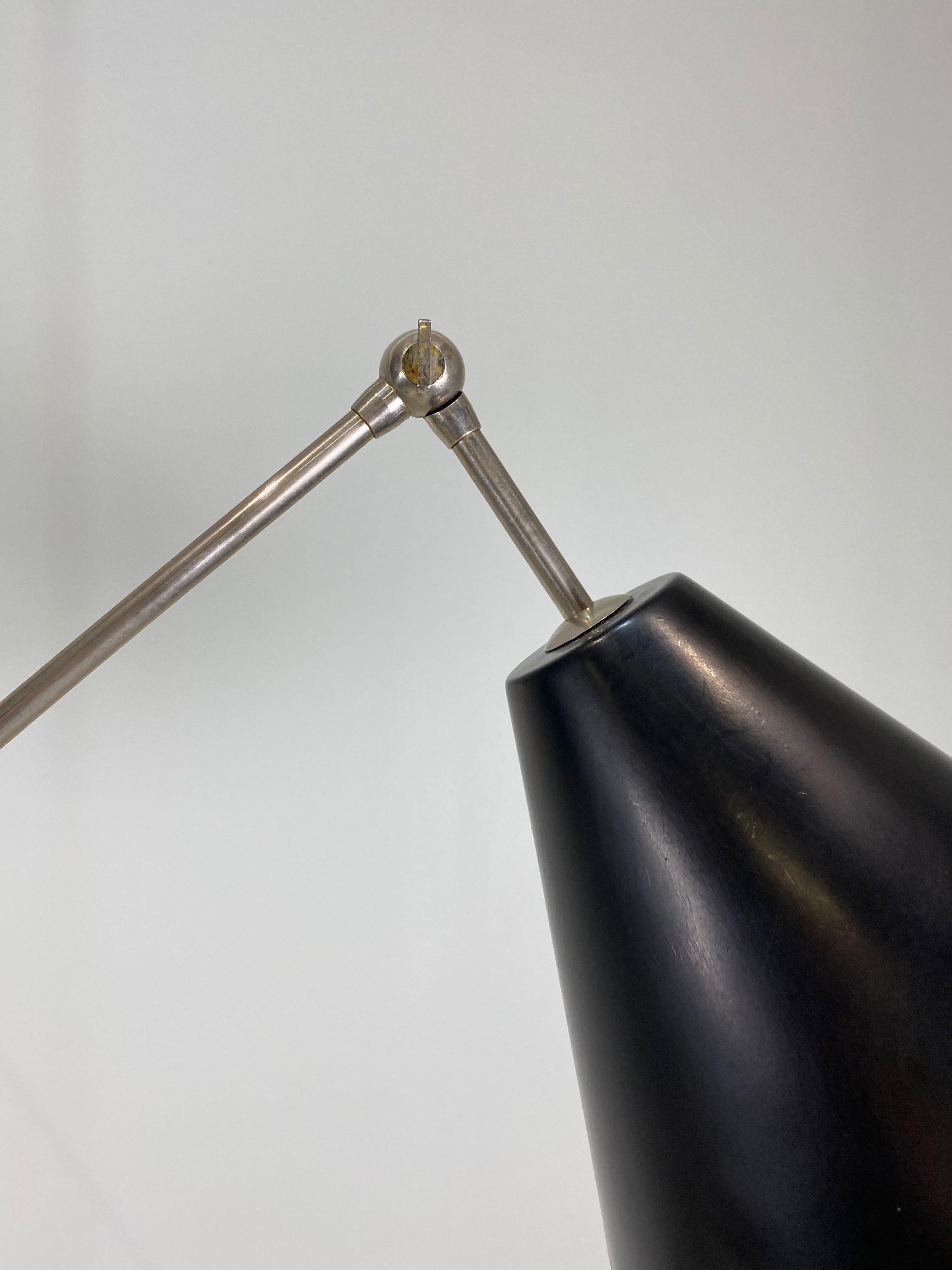 Brass Arredoluce Triennale Floor Lamp by Angello Lelli