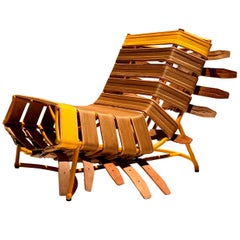 "Arreio" Armchair, Contemporary Brazilian Design