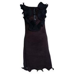 Arrey Kono, Robe midi volantée et plissée