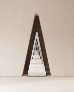 "Arrow 3" Full Length Mirror (any color) by Oitoproducts