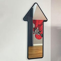 Specchio da pavimento o da parete Statement Arrow – Black Arrow 7, disegnato da Ivan Voitovych