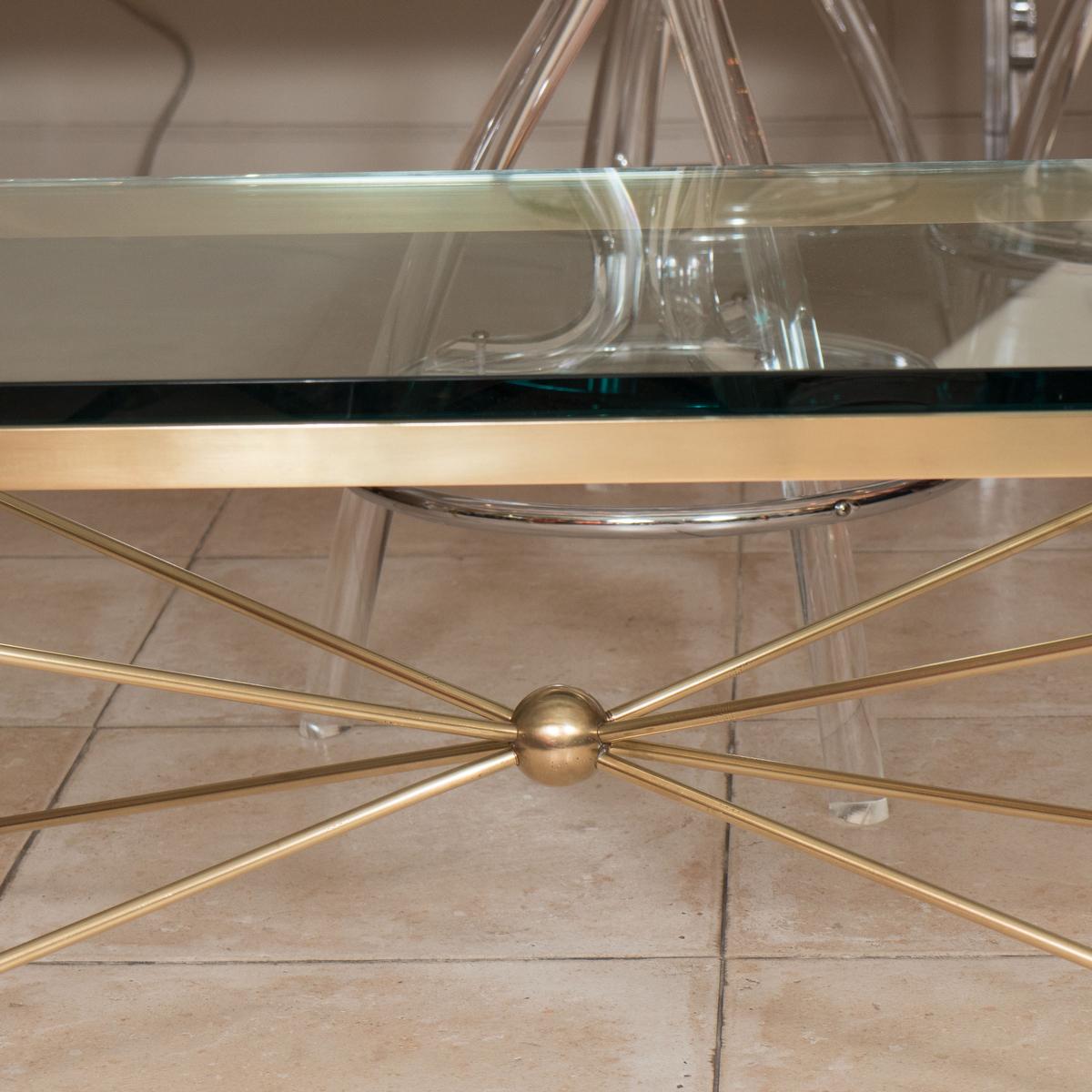 Mid-Century Modern Arrow base coffee table For Sale