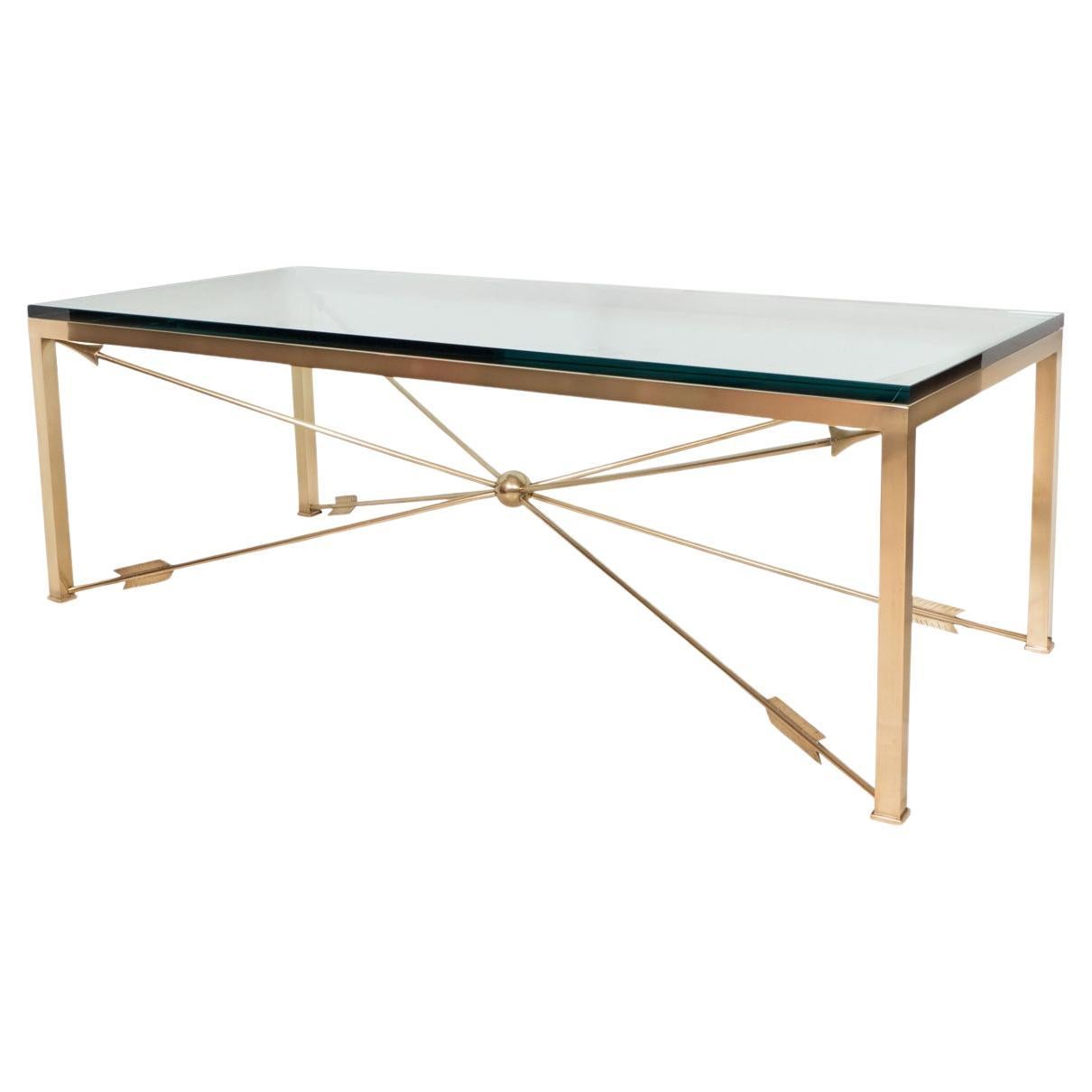 Arrow base coffee table For Sale