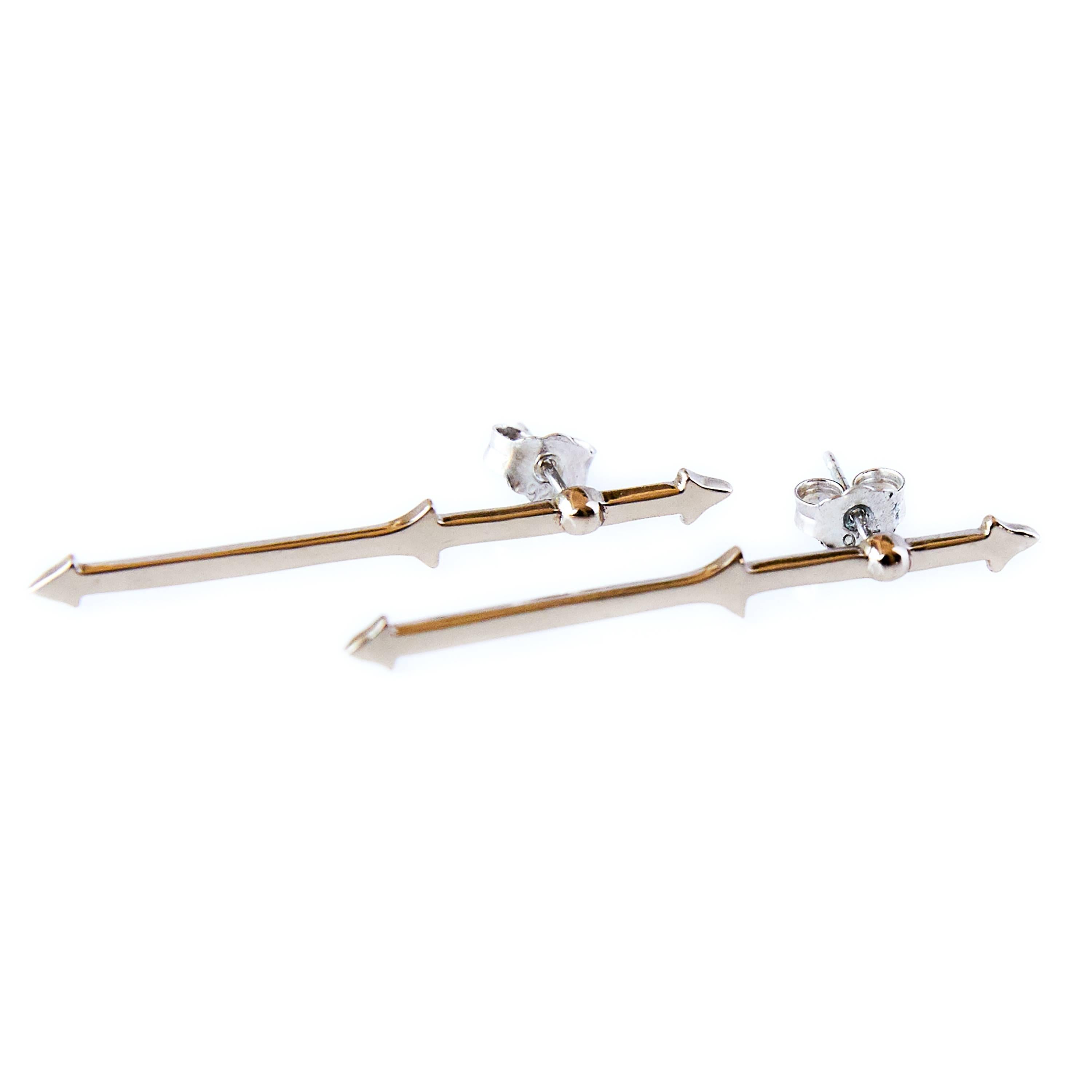 Arrow Earring Sticks Bronze For Sale