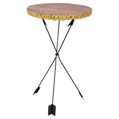 arrow side table from the 1950s