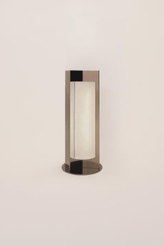 Arrow Stainless Steel Table Lamp With Diffuser by Violaine d'Harcourt
