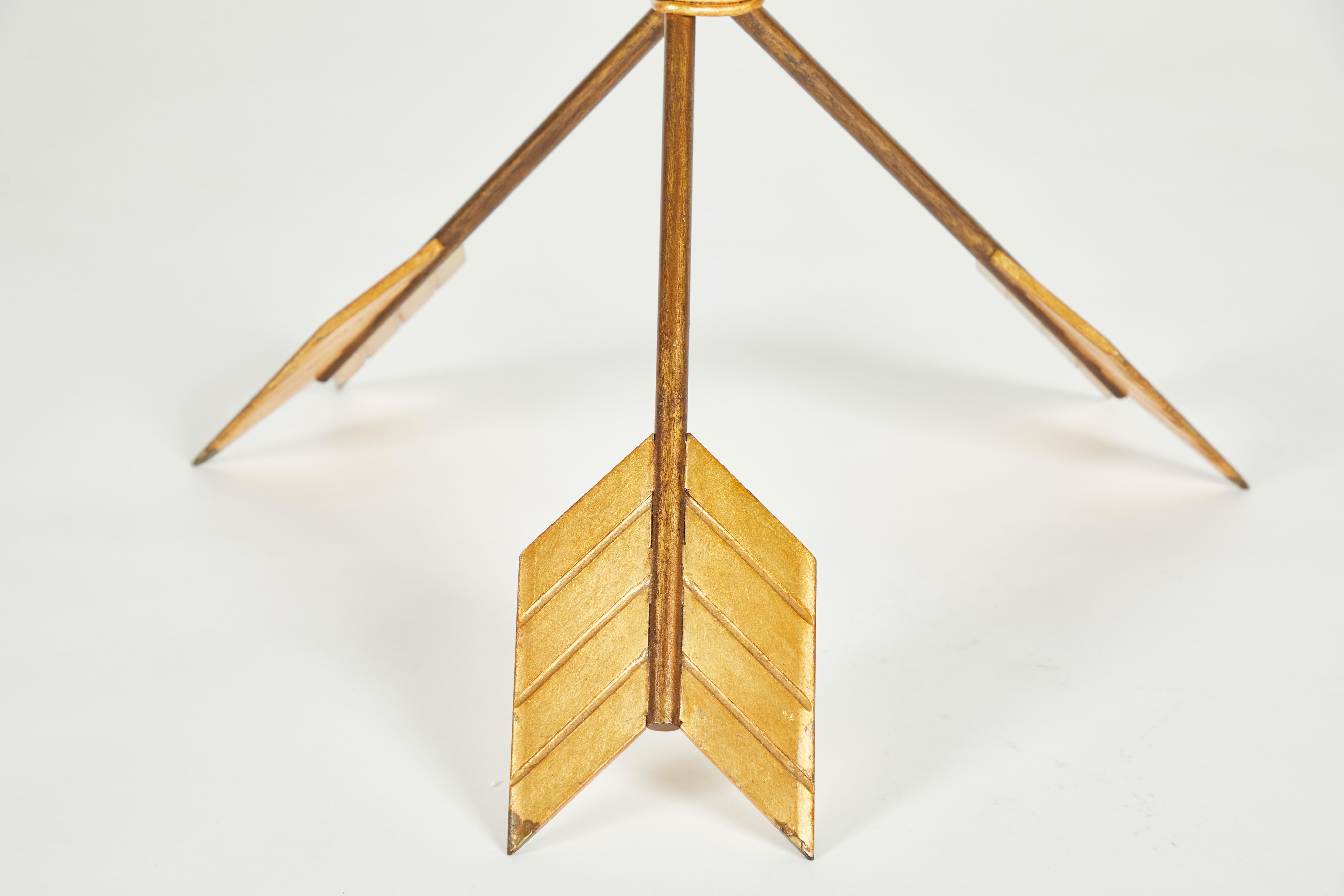 Metal Arrow Table