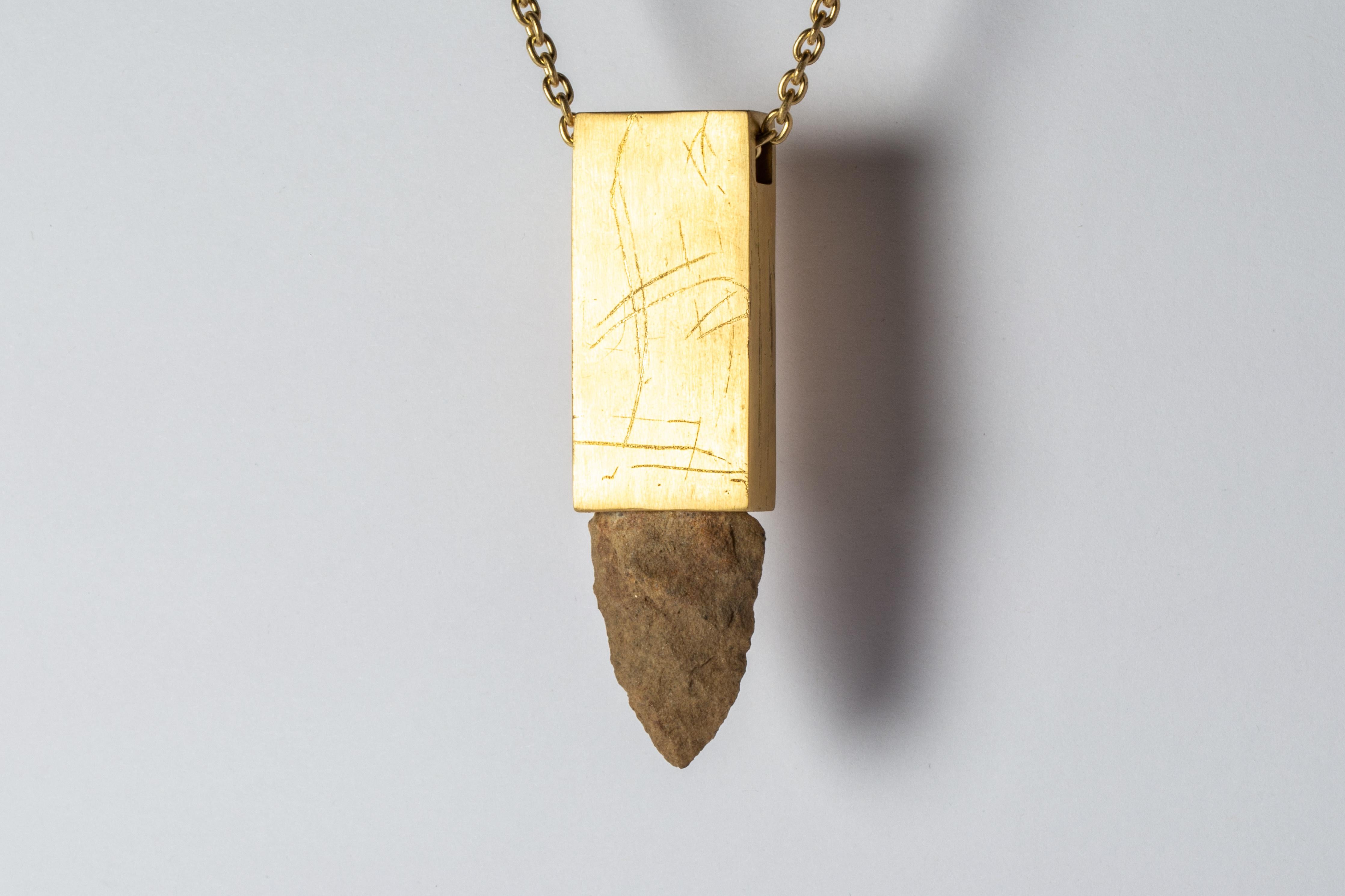 Arrowhead Amulet Cuboid (AG+AGA+ARW) In New Condition For Sale In Hong Kong, Hong Kong Island