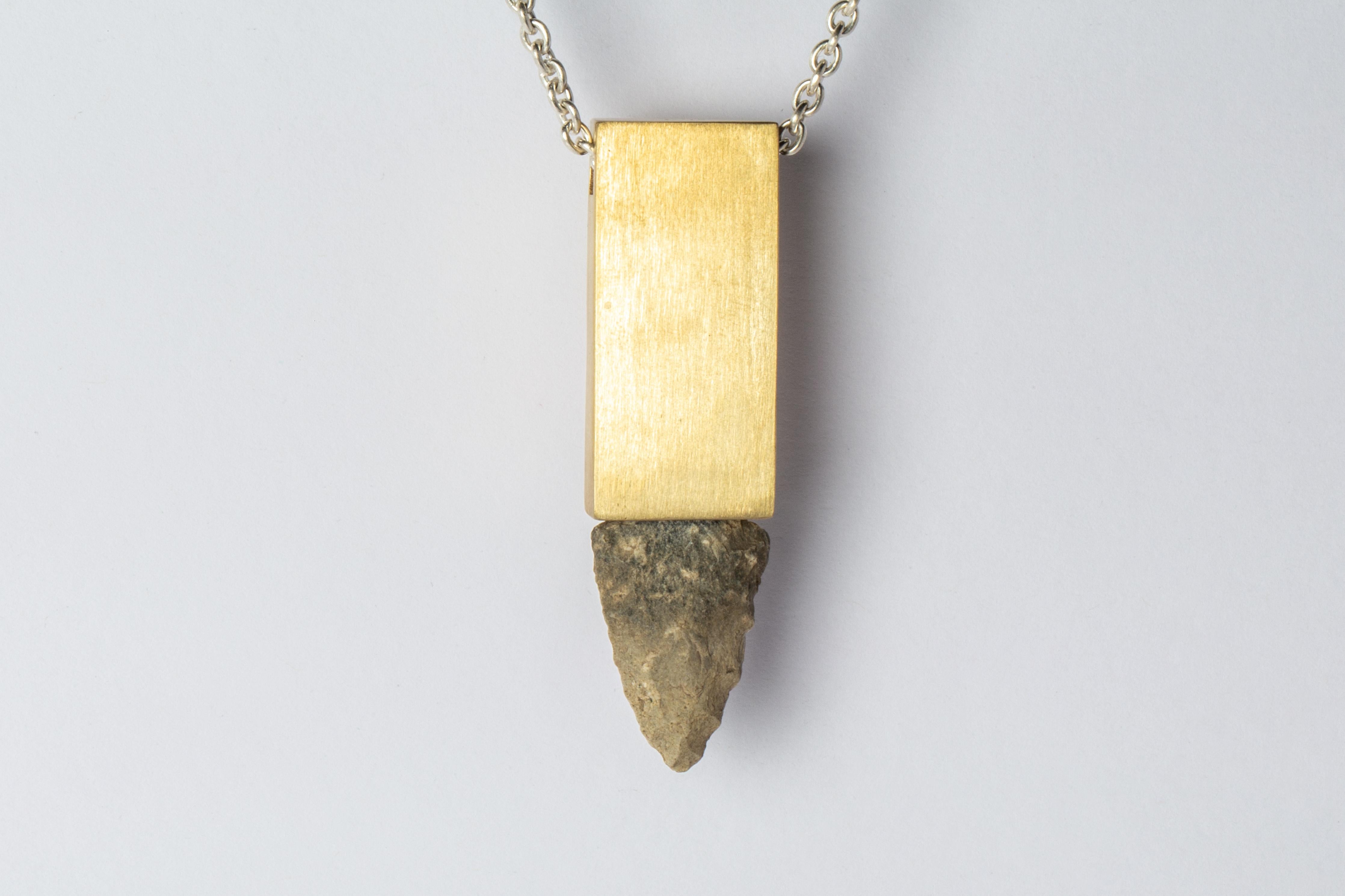 Women's or Men's Arrowhead Amulet Cuboid (MR+MA+ARW) For Sale
