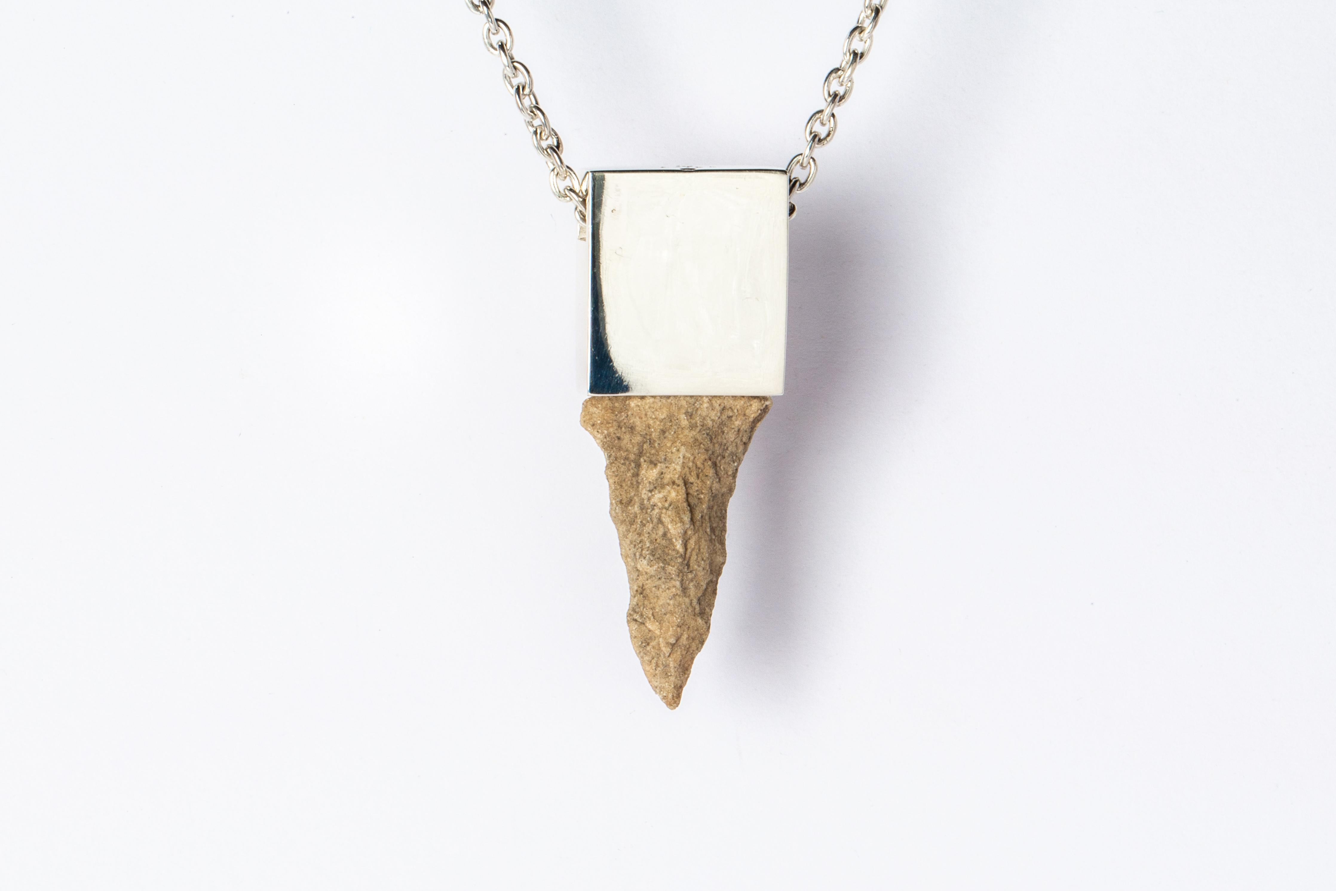 Arrowhead Amulet Cuboid Necklace (PA+ARW) In New Condition For Sale In Hong Kong, Hong Kong Island