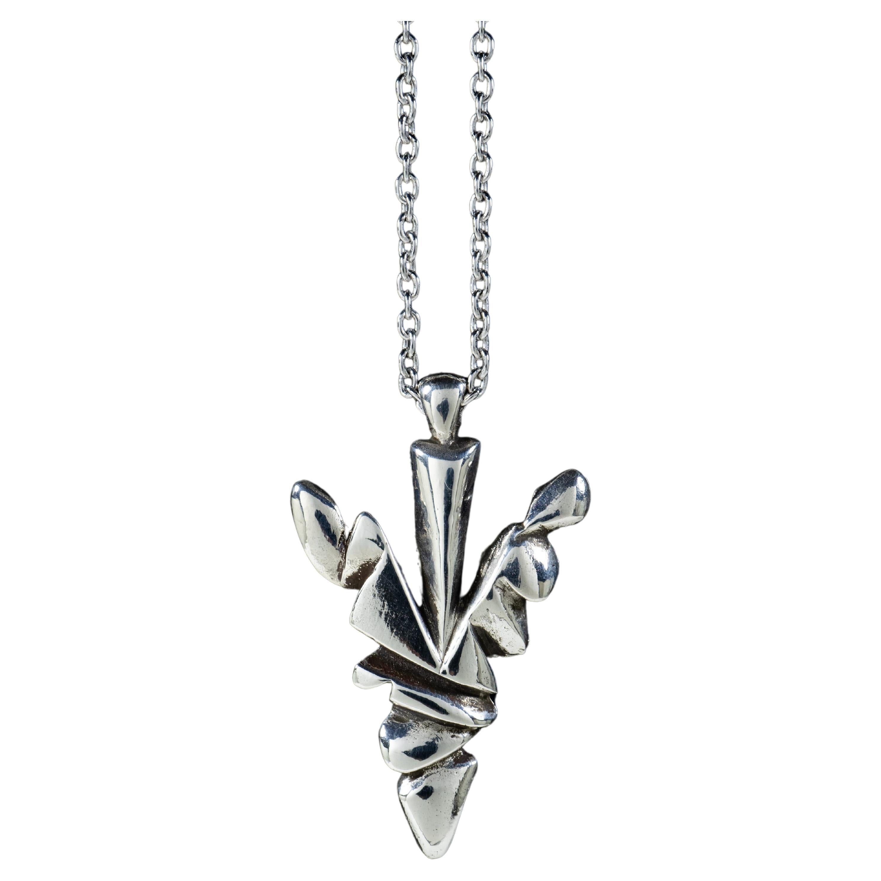 Arrowhead (Sterling Silver Pendant) by Ken Fury For Sale