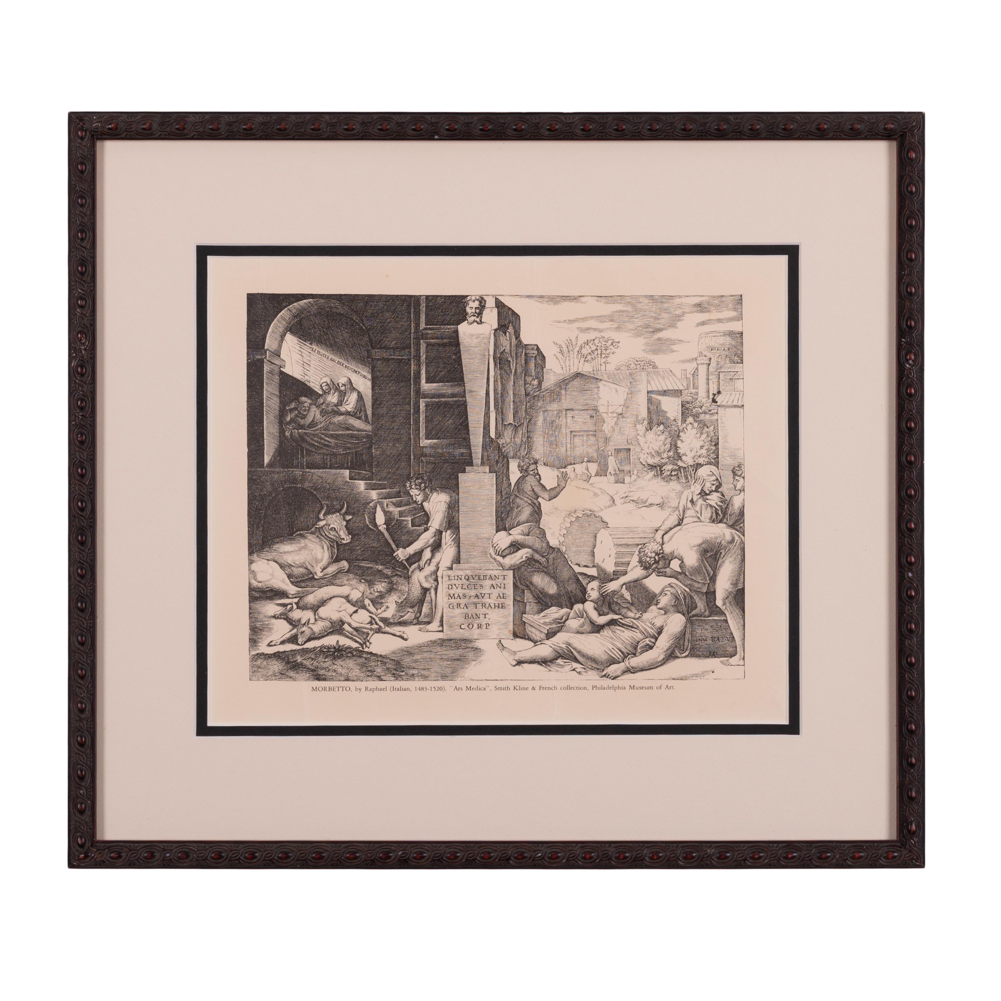 Ars Medica: Early Medical and Psychiatric History Prints - Set of 3 For Sale 2