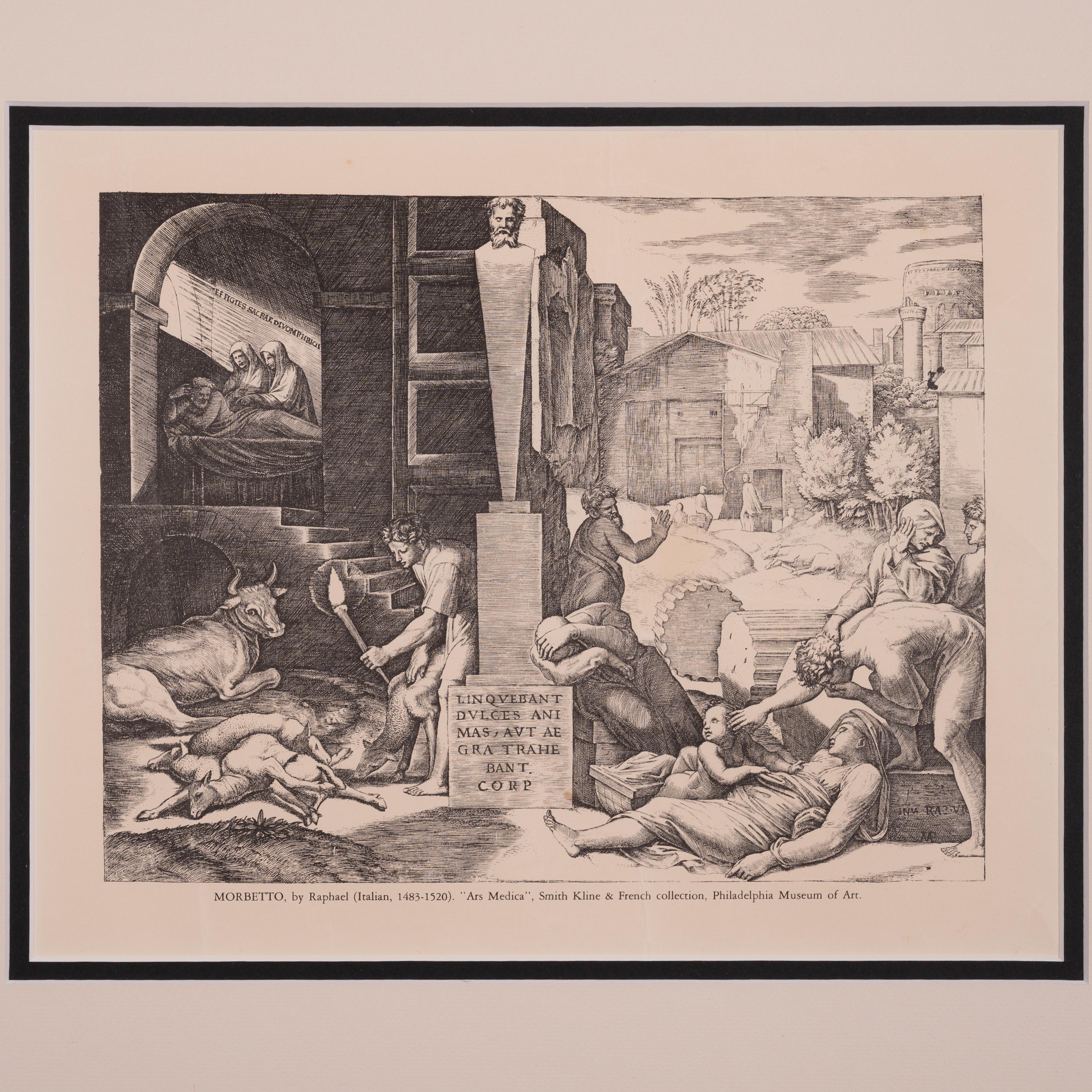 Ars Medica: Early Medical and Psychiatric History Prints - Set of 3 For Sale 3