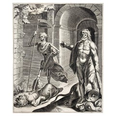 Ars Moriendi, Danse de la mort, Pierre Daret, Le désir ne s'arrête que dans la mort !