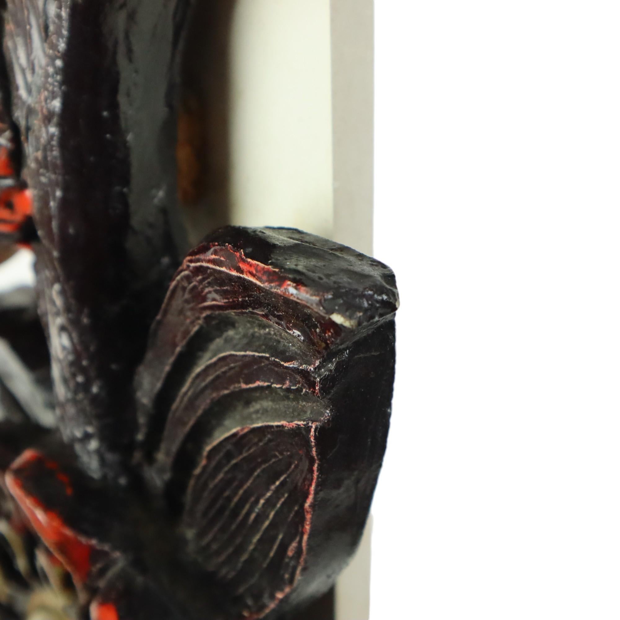 Ars Munda Flores Decoración mural Brutalismo Años 60 en venta 6