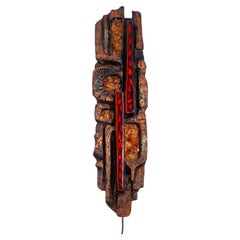 Ars Munda Rectangular Wall Light, applique murale brutaliste, Allemagne, années 1970