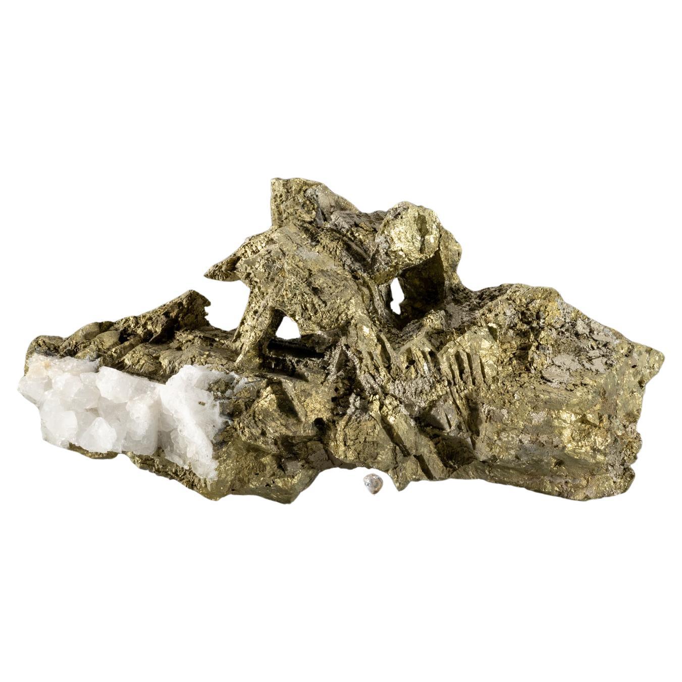 Arsenopyrit aus der Deveti Septemvri-Mine, Rhodope-Gebirge, Bulgarien