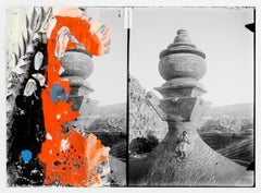 Architecture IV (Petra). De la série The Dis (This) appearance. Photographies